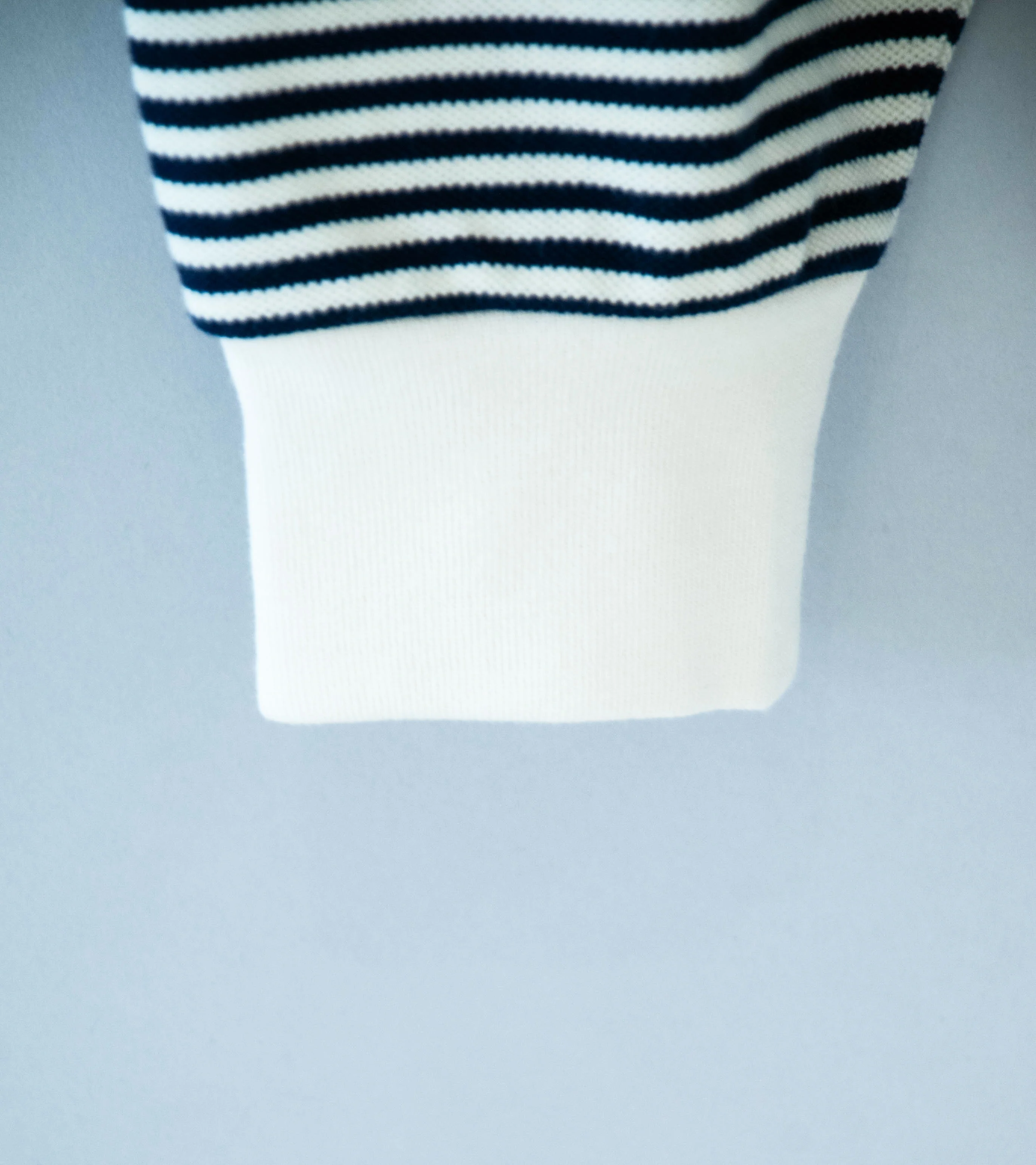 Gurank 'LS Border Polo Shirts' (Navy) - Image 4