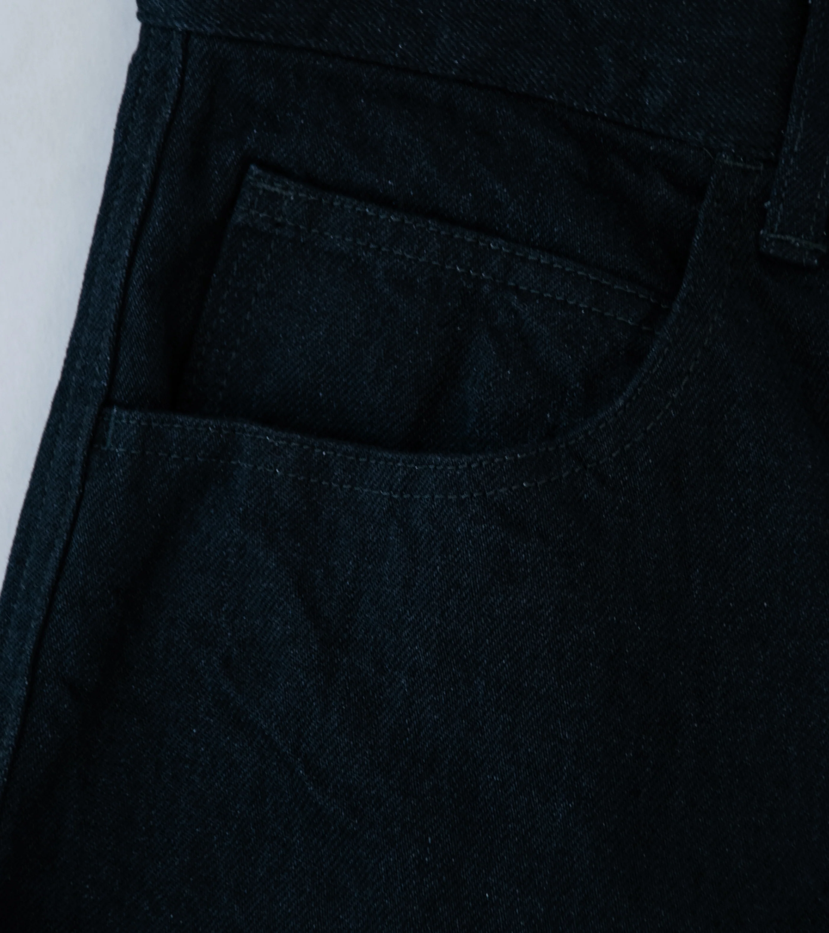 James Coward '5PKT Jean' (Black 12oz Denim) - Image 3