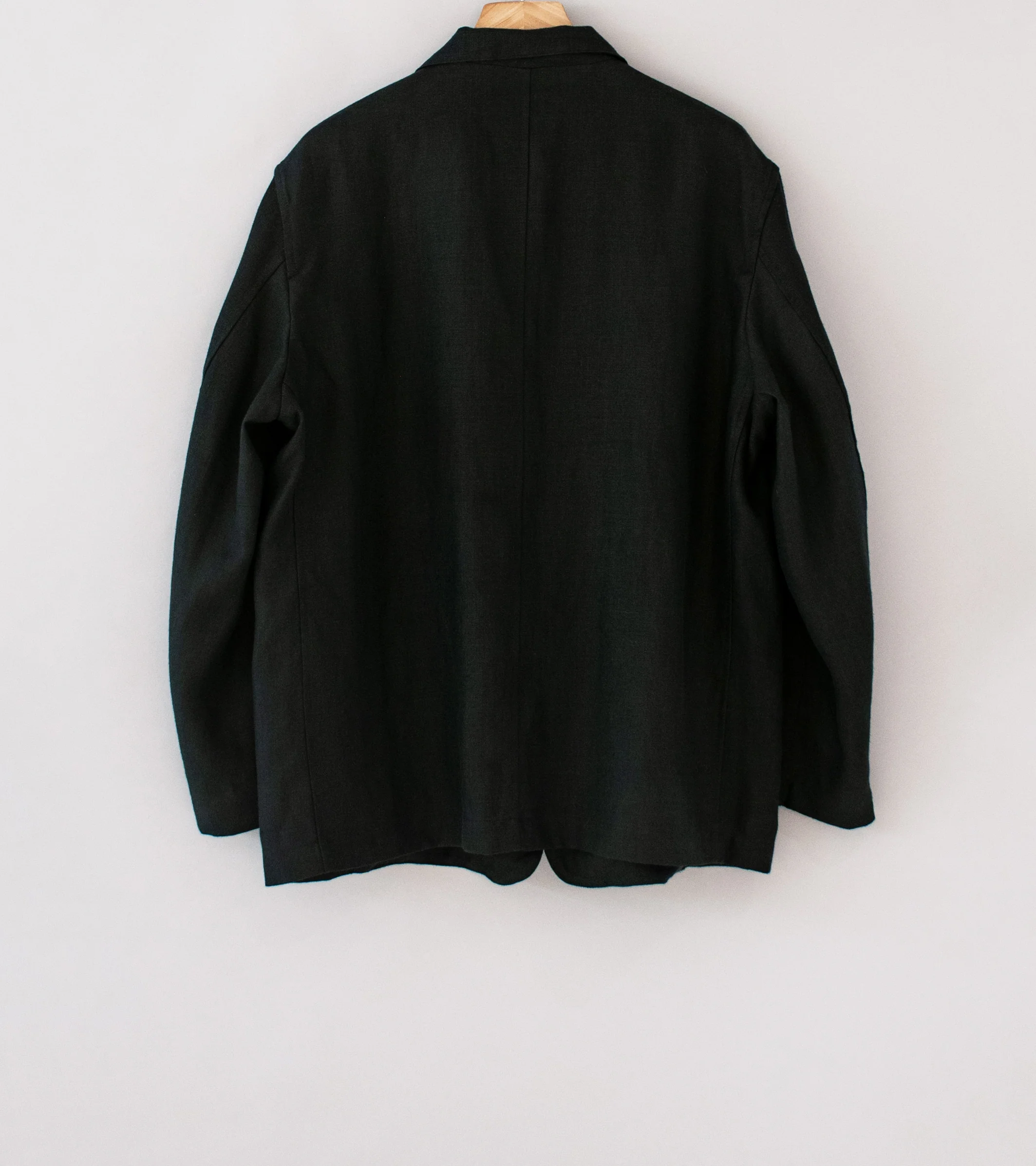 James Coward 'Carry On Jacket' (Black Welterweight Belgian Linen) - Image 8