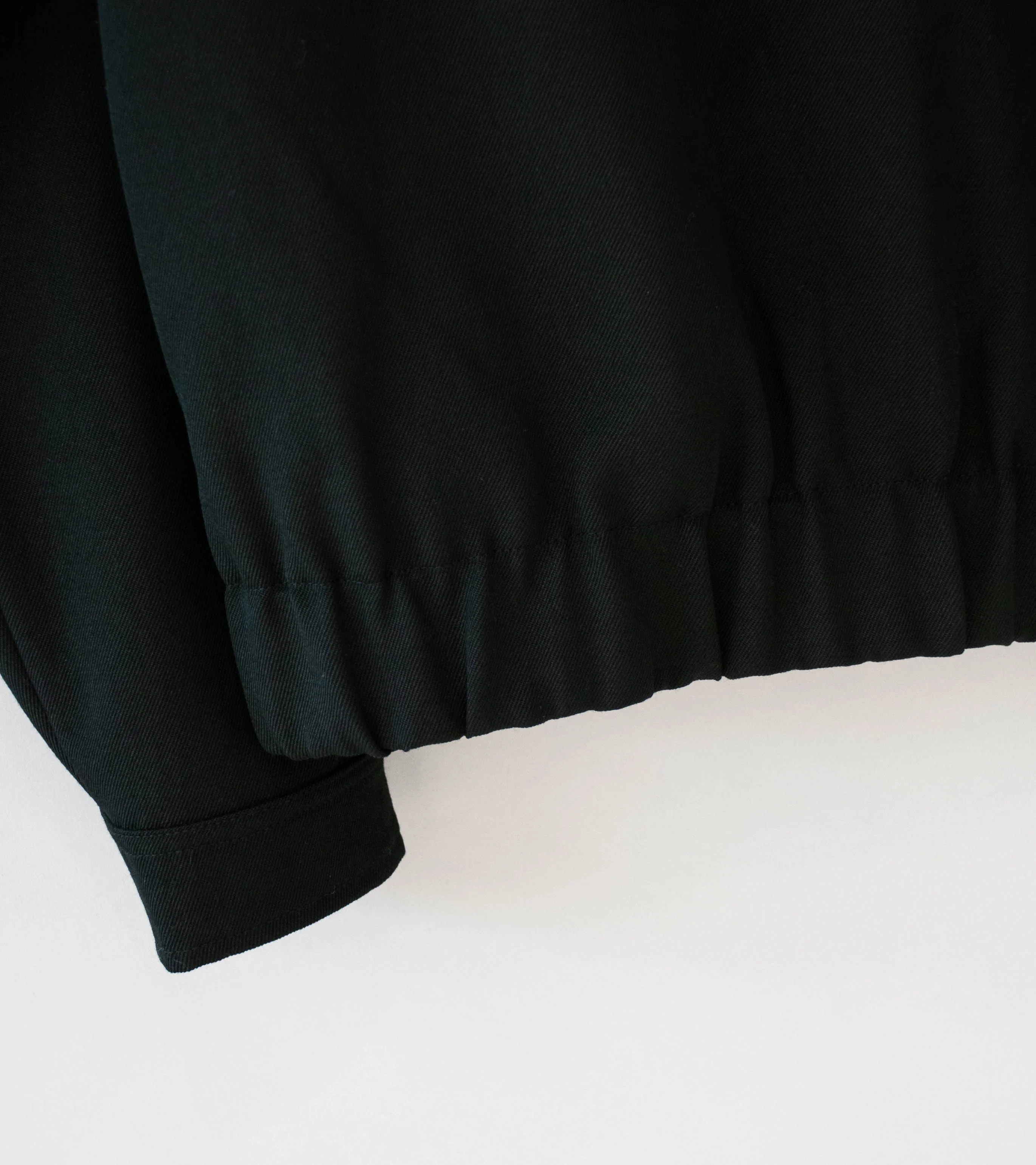 James Coward 'Machine Jacket' (Black Wool Gabardine) - Image 10