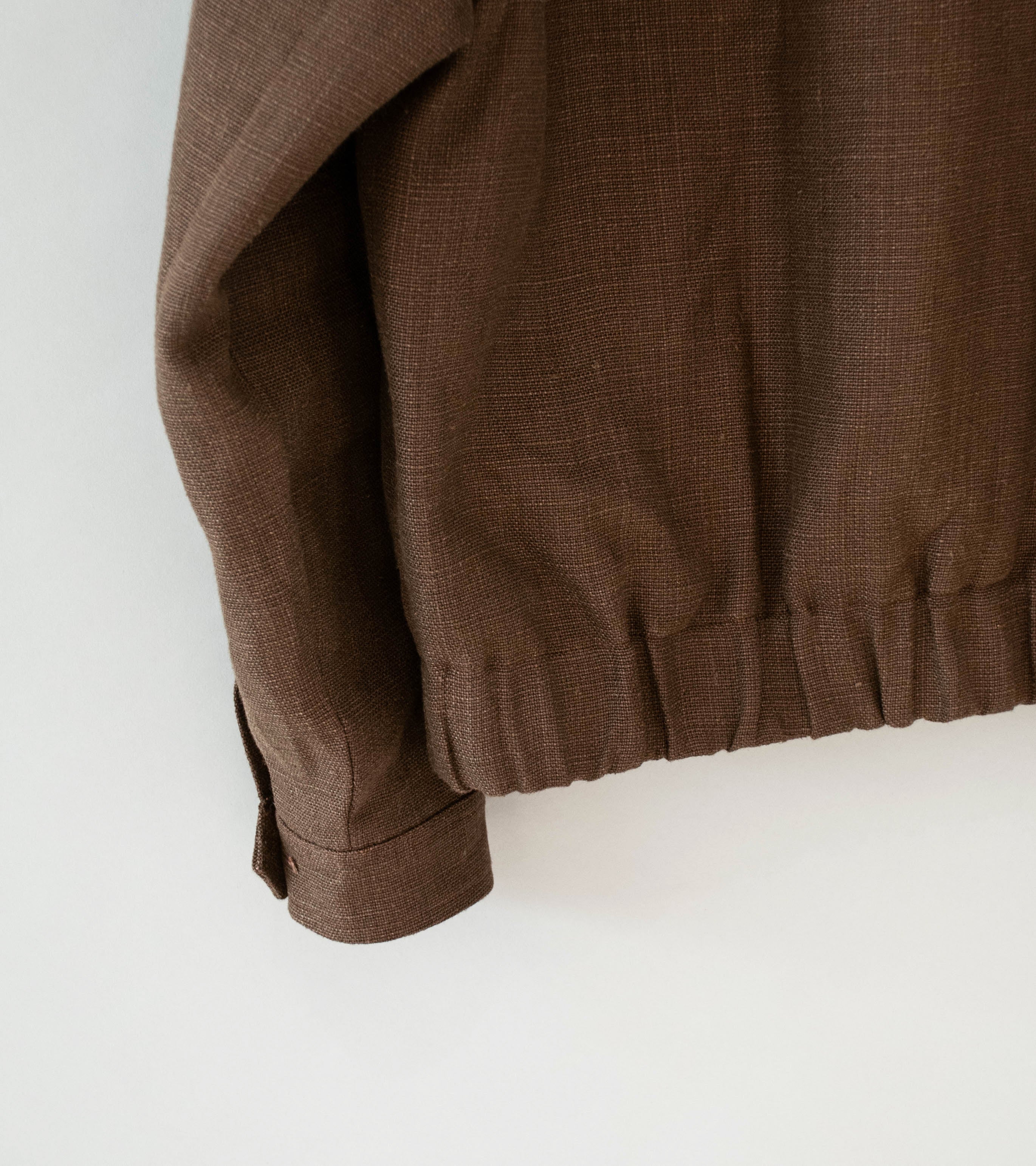 James Coward 'Machine Jacket' (Brown Belgian Linen) - Image 10