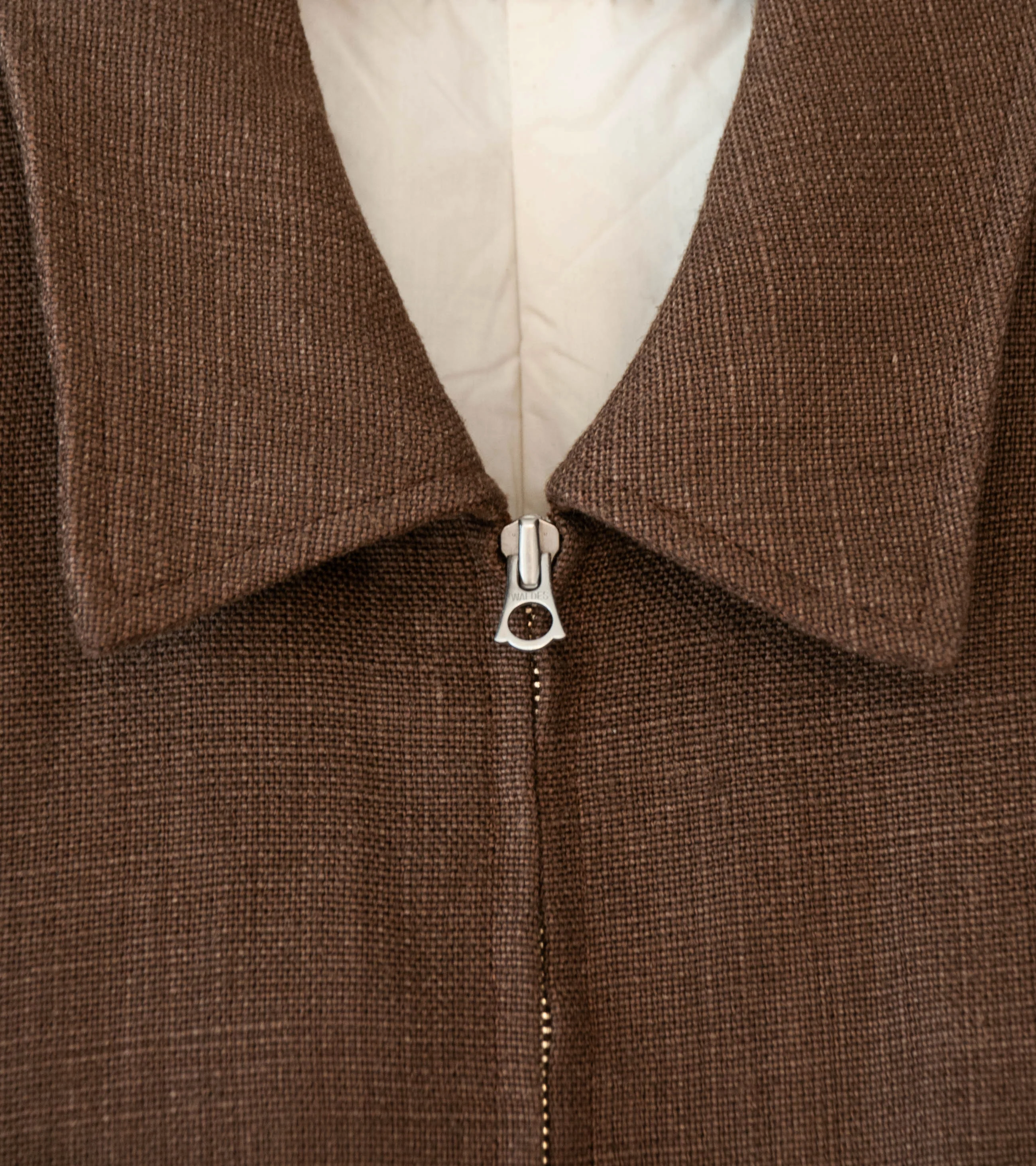 James Coward 'Machine Jacket' (Brown Belgian Linen) - Image 7