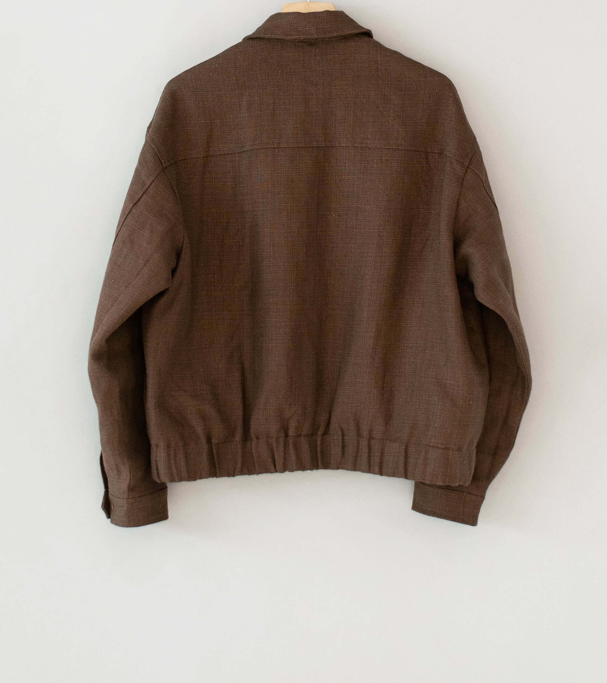 James Coward 'Machine Jacket' (Brown Belgian Linen) - Image 9