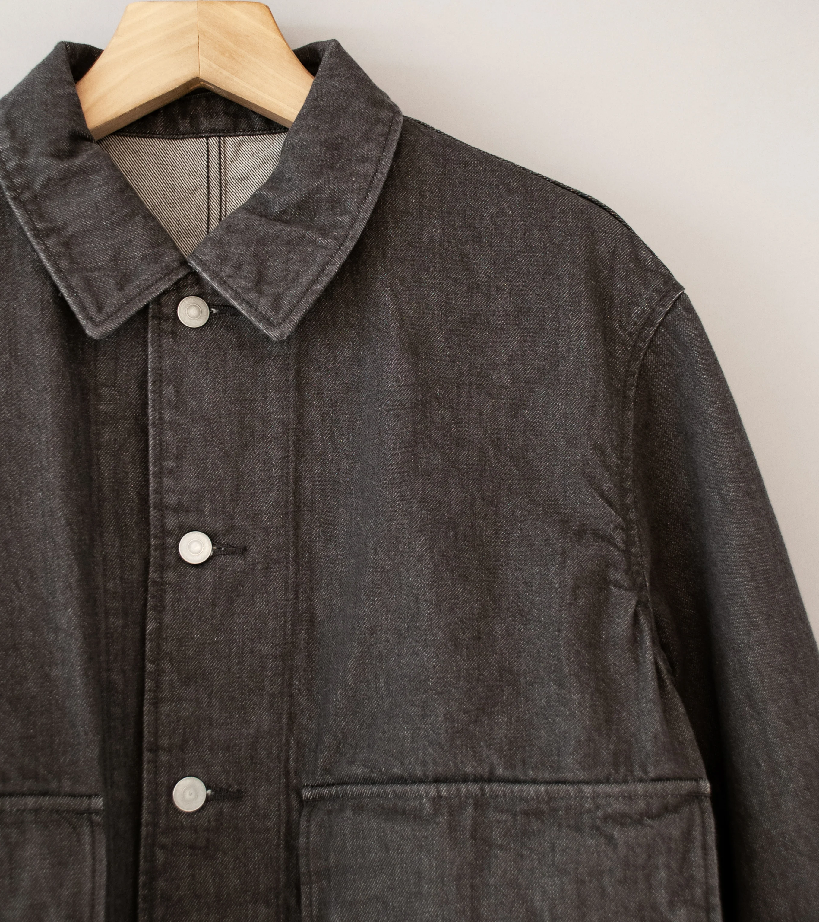 James Coward 'Replica Jacket' (Brown 13.5oz Rope Dyed Denim) - Image 2