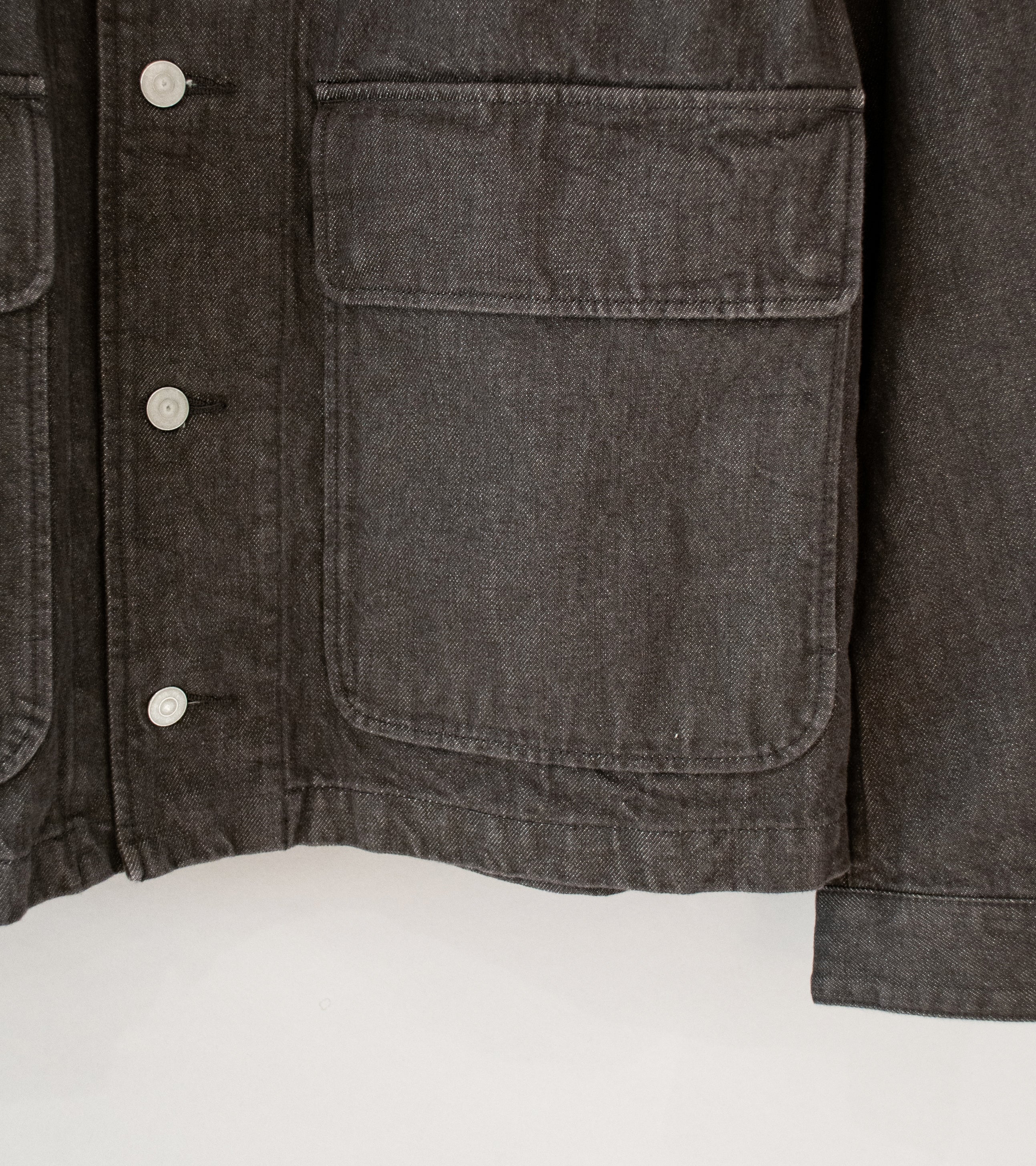 James Coward 'Replica Jacket' (Brown 13.5oz Rope Dyed Denim) - Image 3