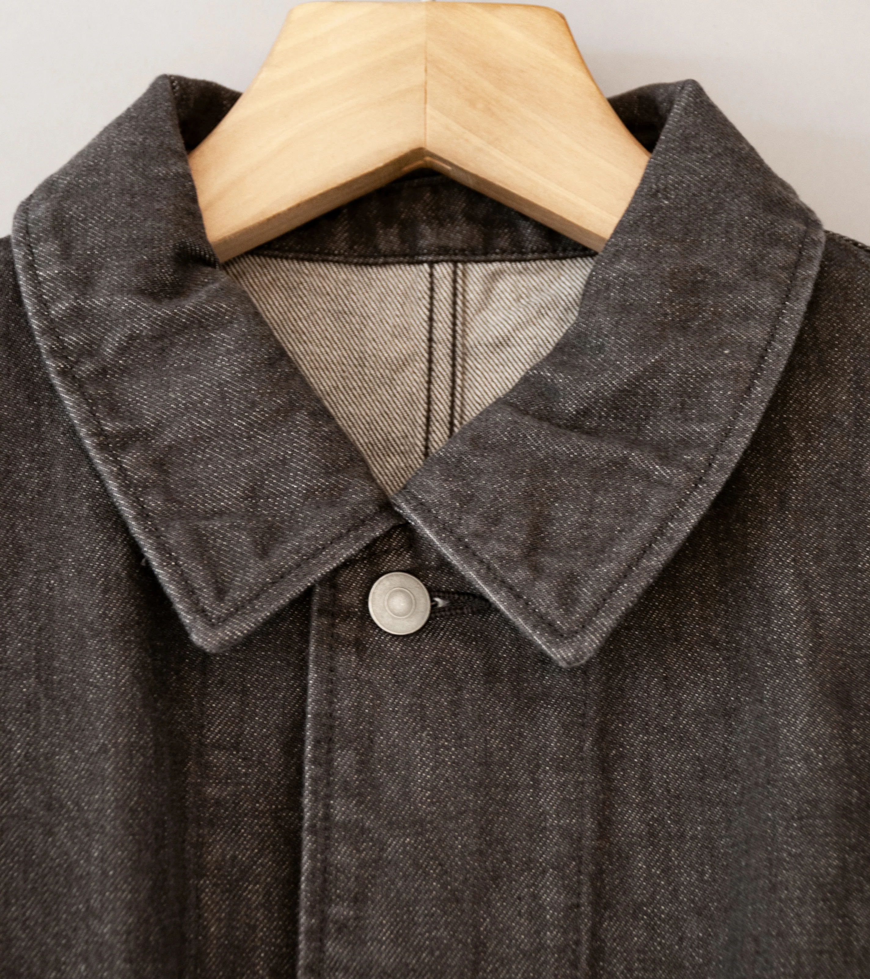 James Coward 'Replica Jacket' (Brown 13.5oz Rope Dyed Denim) - Image 5