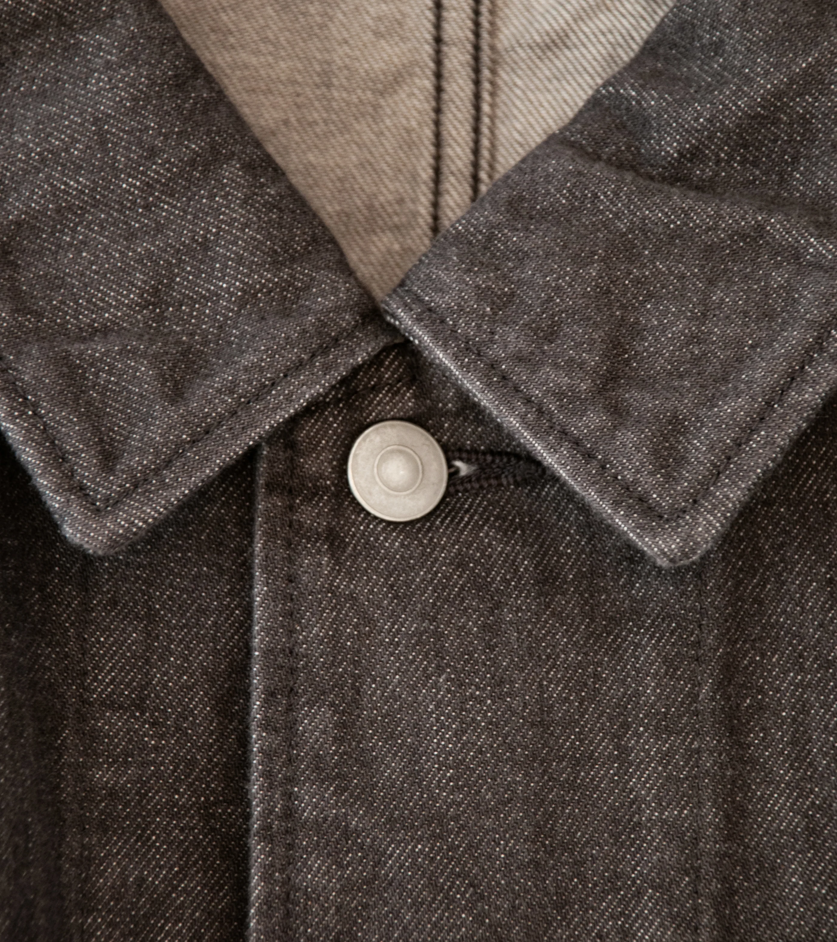 James Coward 'Replica Jacket' (Brown 13.5oz Rope Dyed Denim) - Image 6