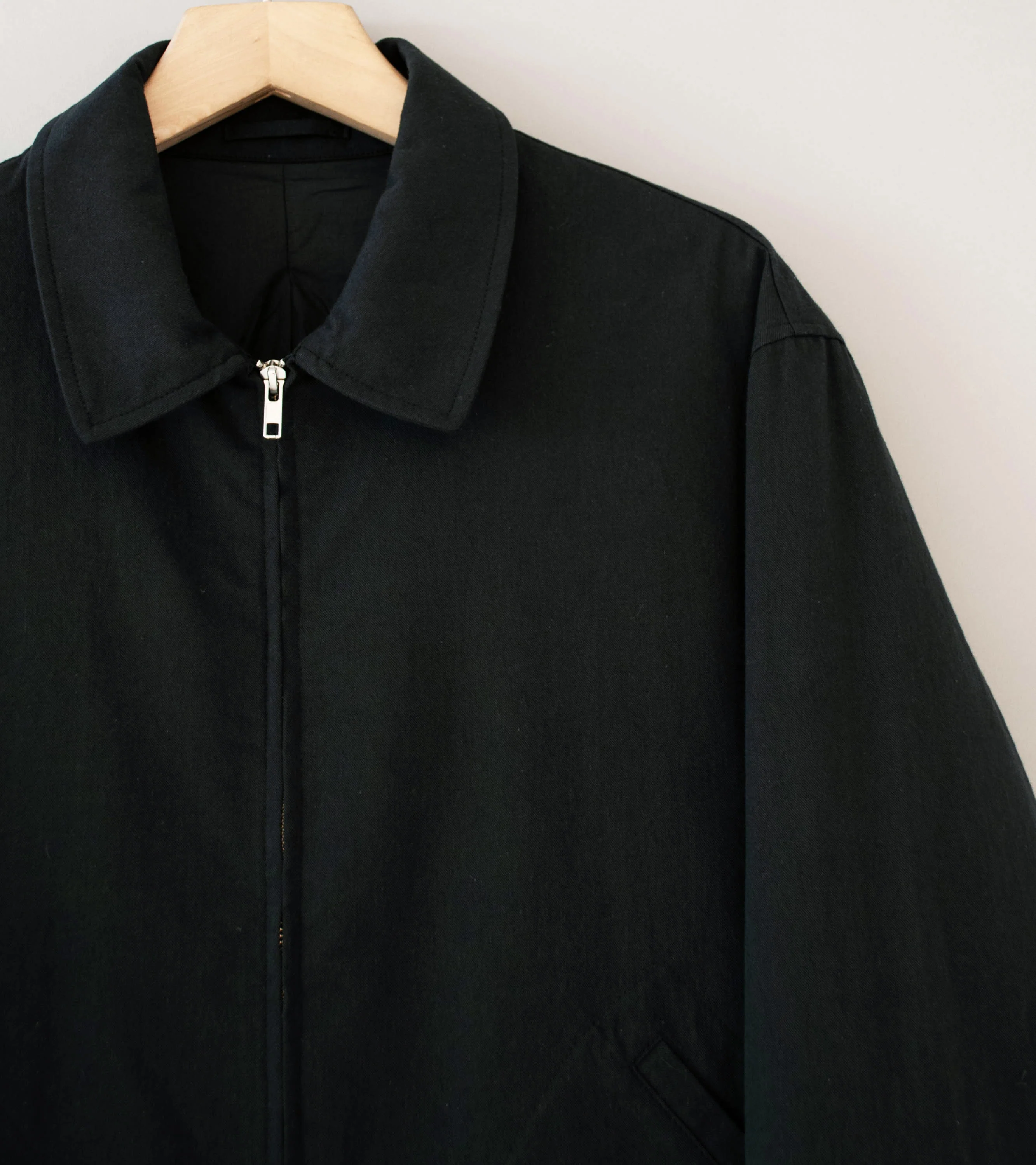 James Coward 'Site Jacket' (Dark Grey Cotton Wool Twill) - Image 2