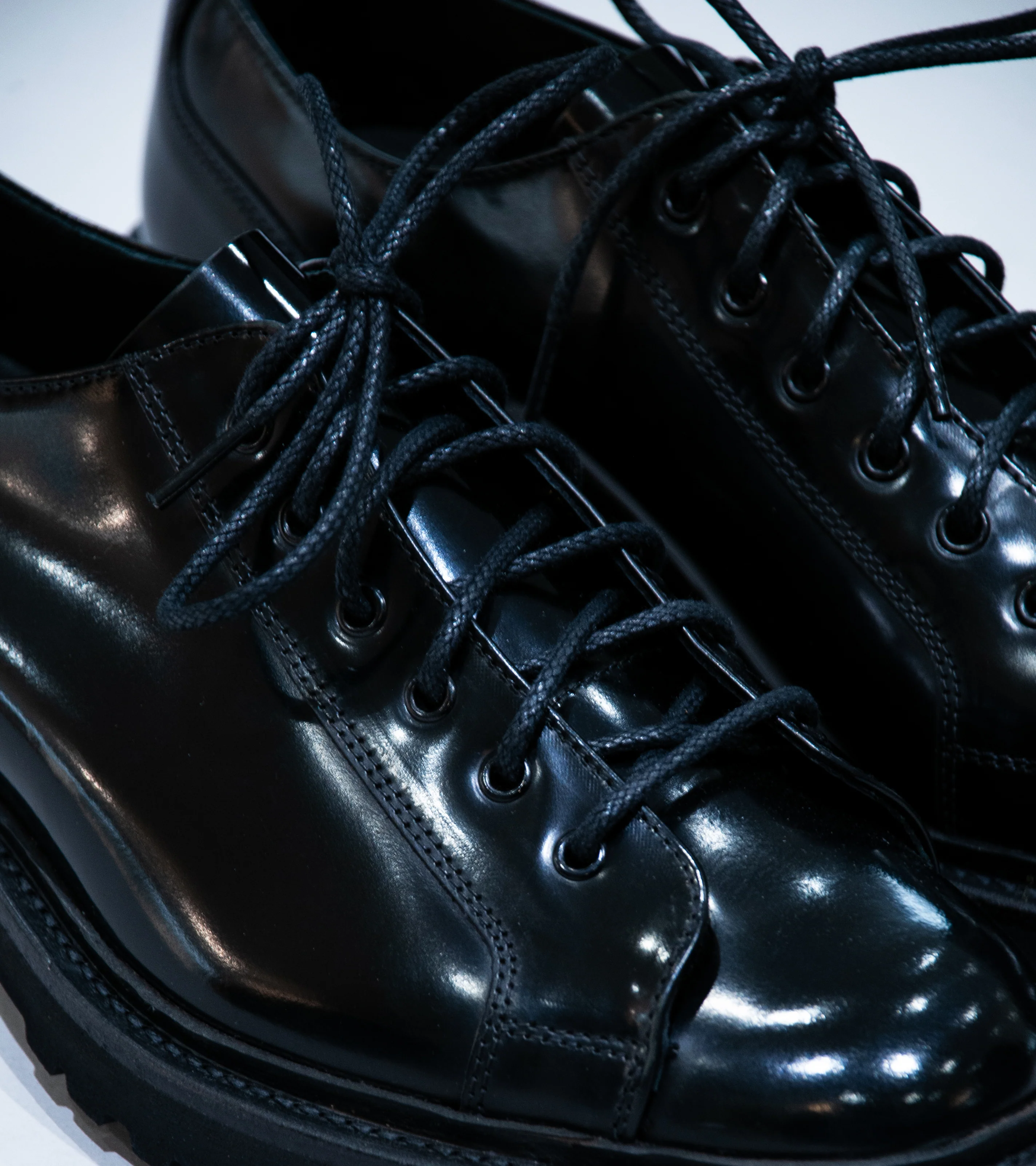 James Coward 'Trickers Monkey Shoe' (Black Bookbinder Leather) - Image 3