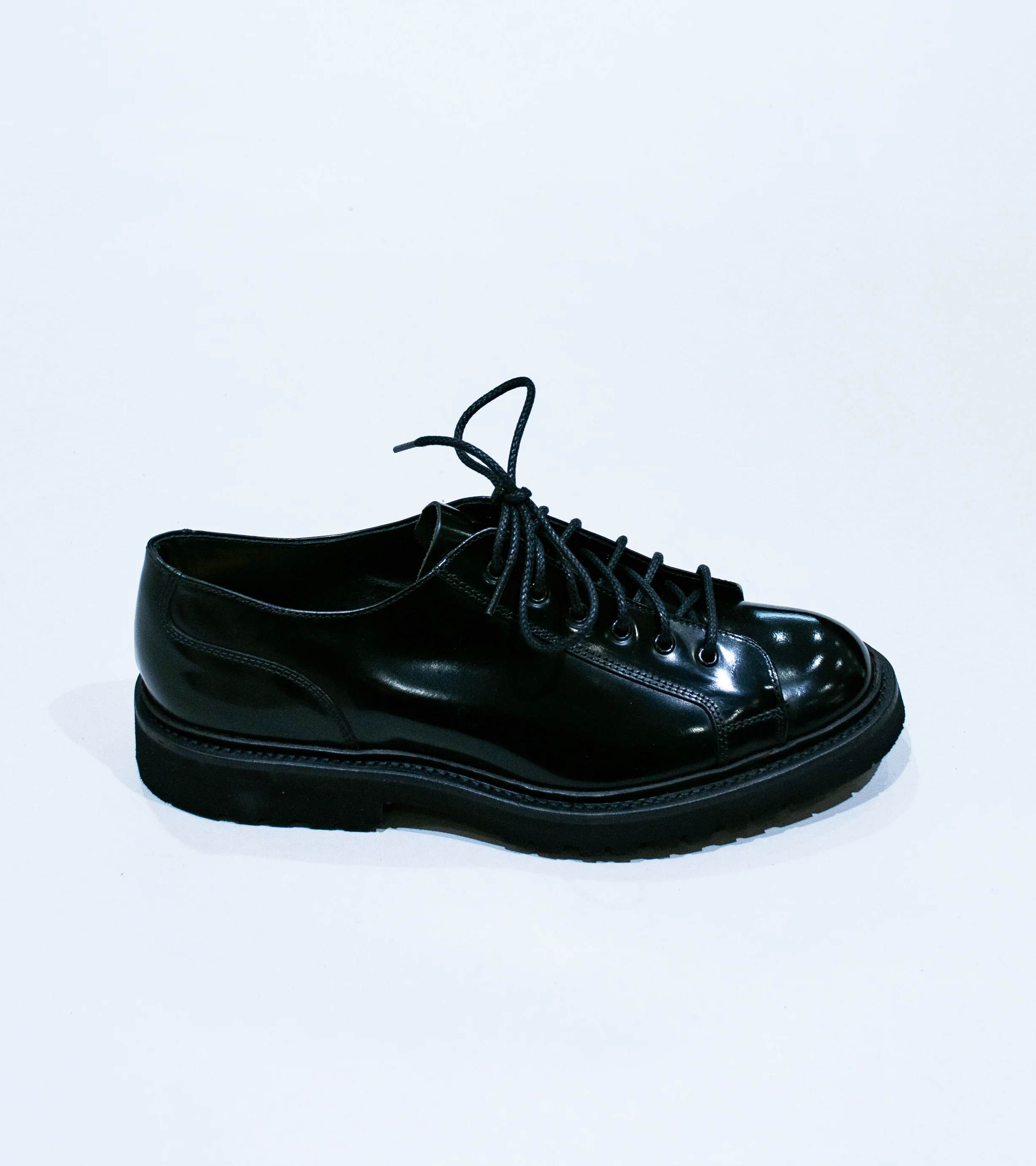 James Coward 'Trickers Monkey Shoe' (Black Bookbinder Leather) - Image 4