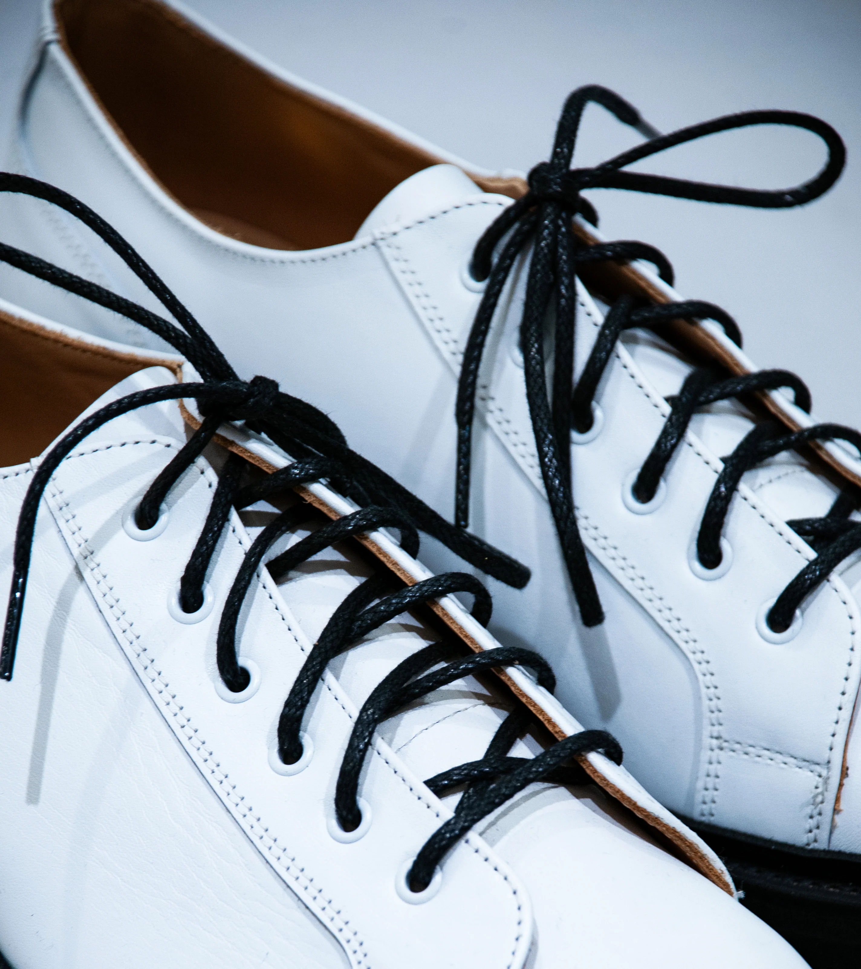 James Coward 'Trickers Monkey Shoe' (White Calf Leather) - Image 3