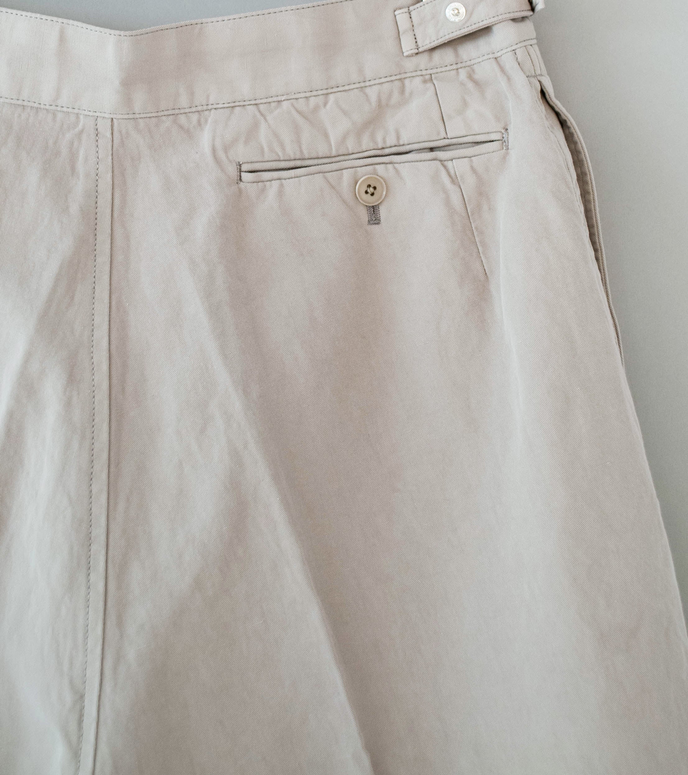 Lady White Co 'Kaptain Sunshine Cotton Linen Short' (Taupe) - Image 5