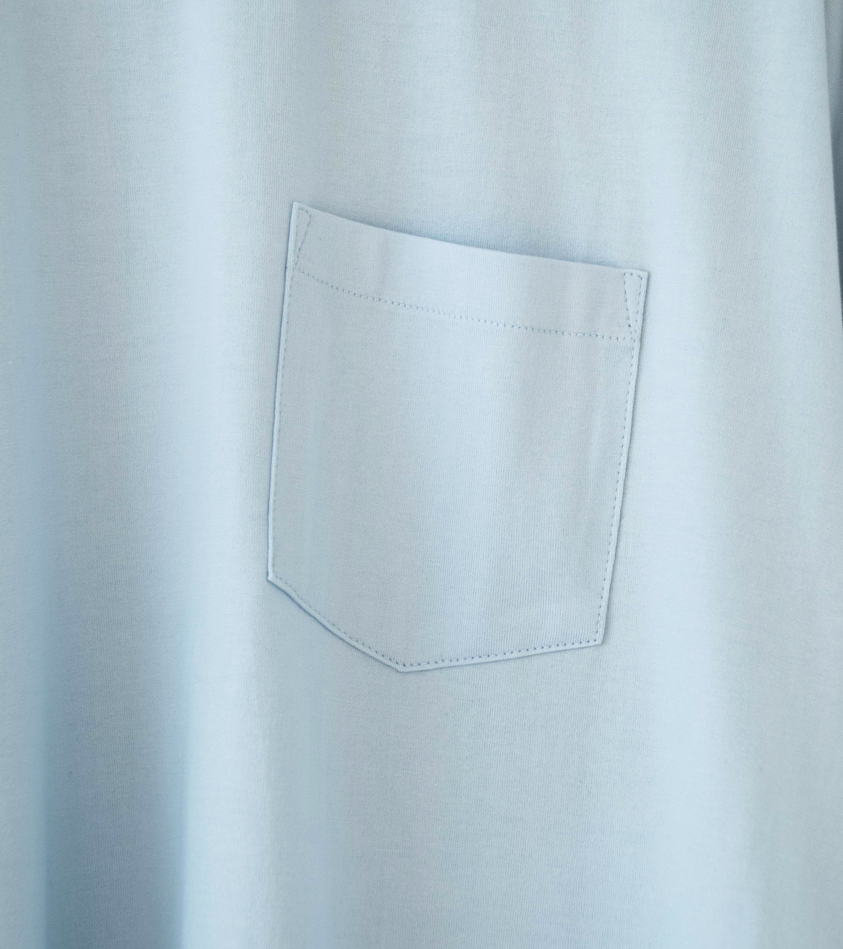 Lady White Co 'Kaptain Sunshine L/S Stripe T-Shirt' (Baby Blue) - Image 3