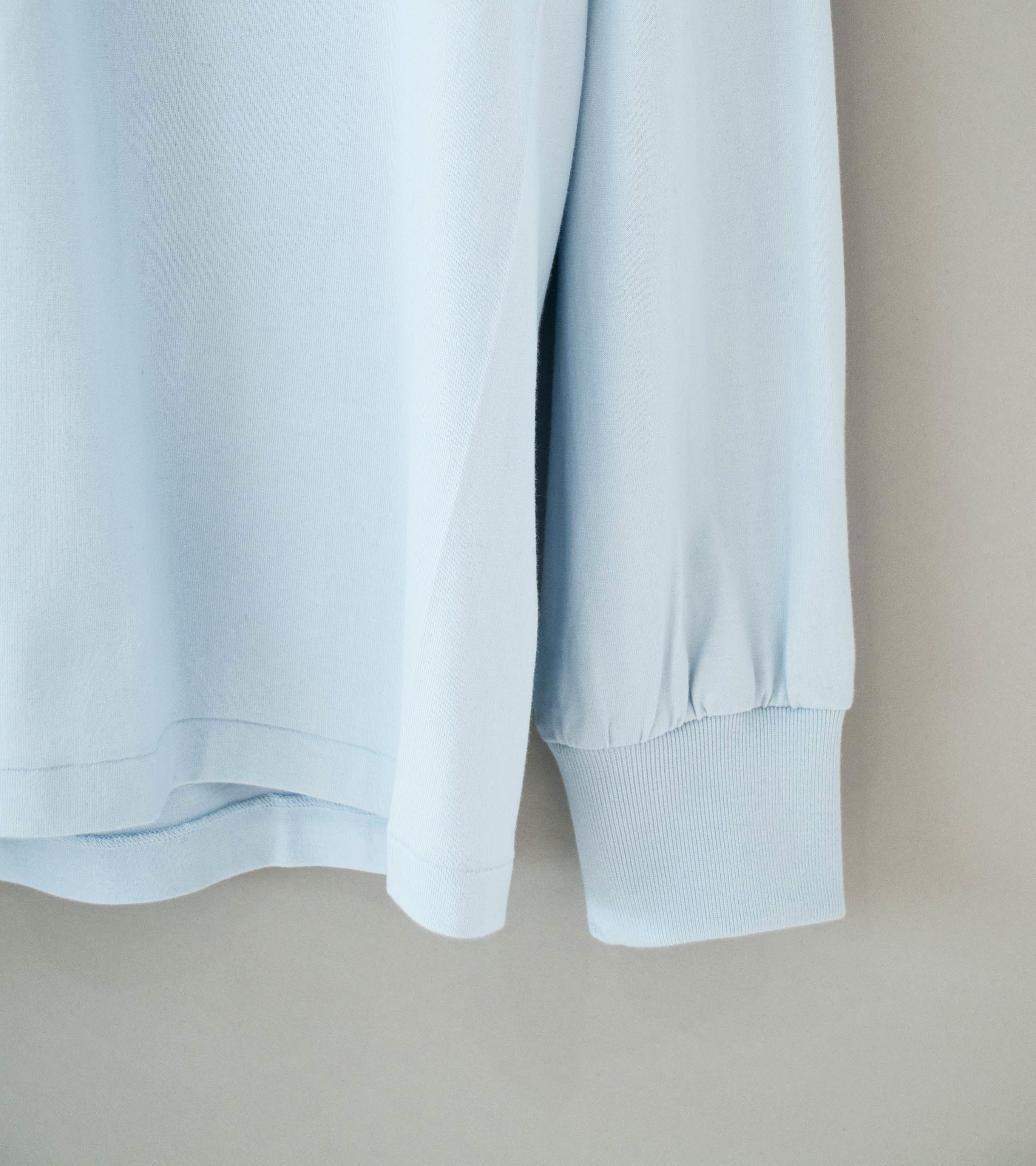 Lady White Co 'Kaptain Sunshine L/S Stripe T-Shirt' (Baby Blue) - Image 4