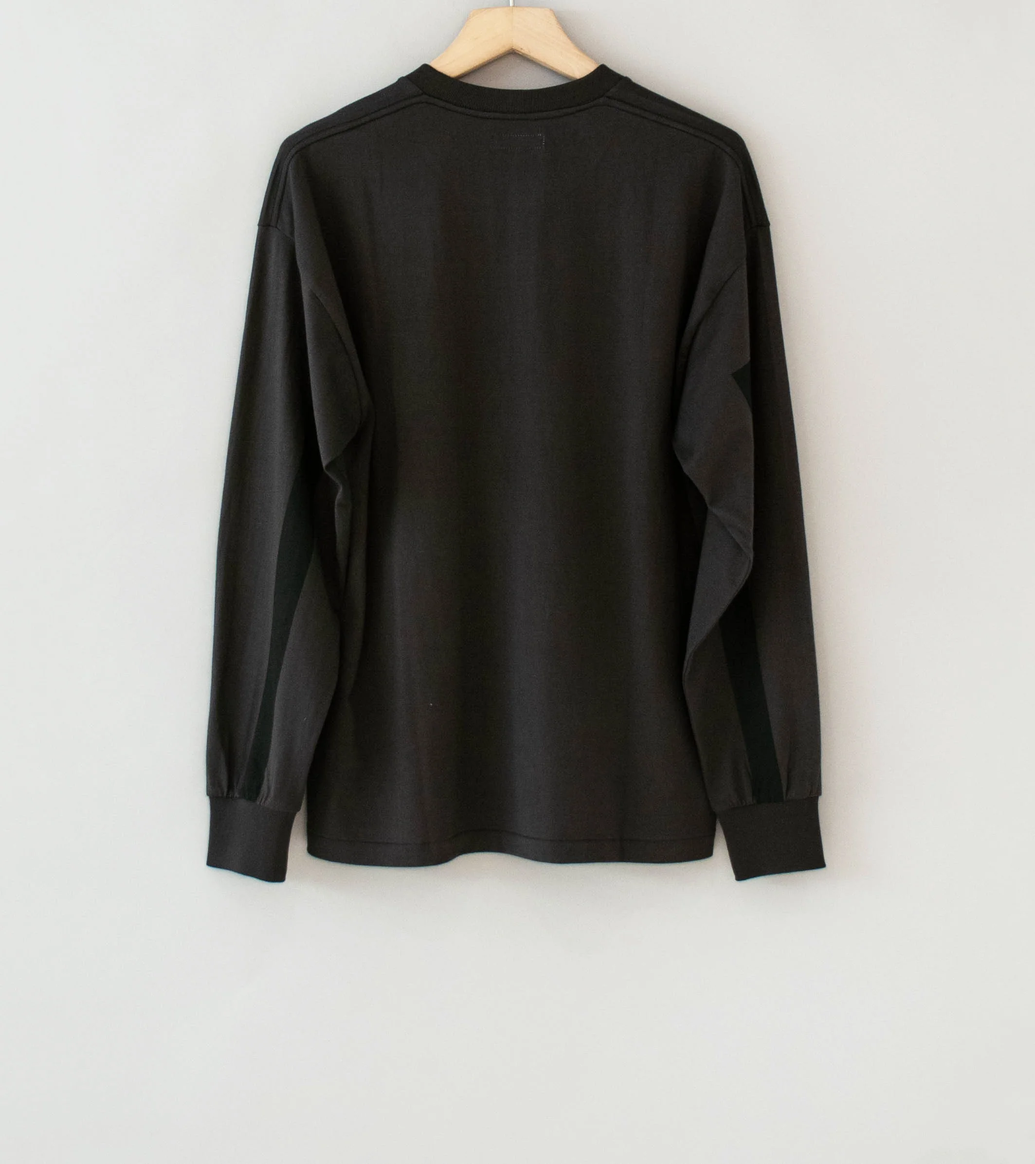 Lady White Co 'Kaptain Sunshine L/S Stripe T-Shirt' (Gray) - Image 7