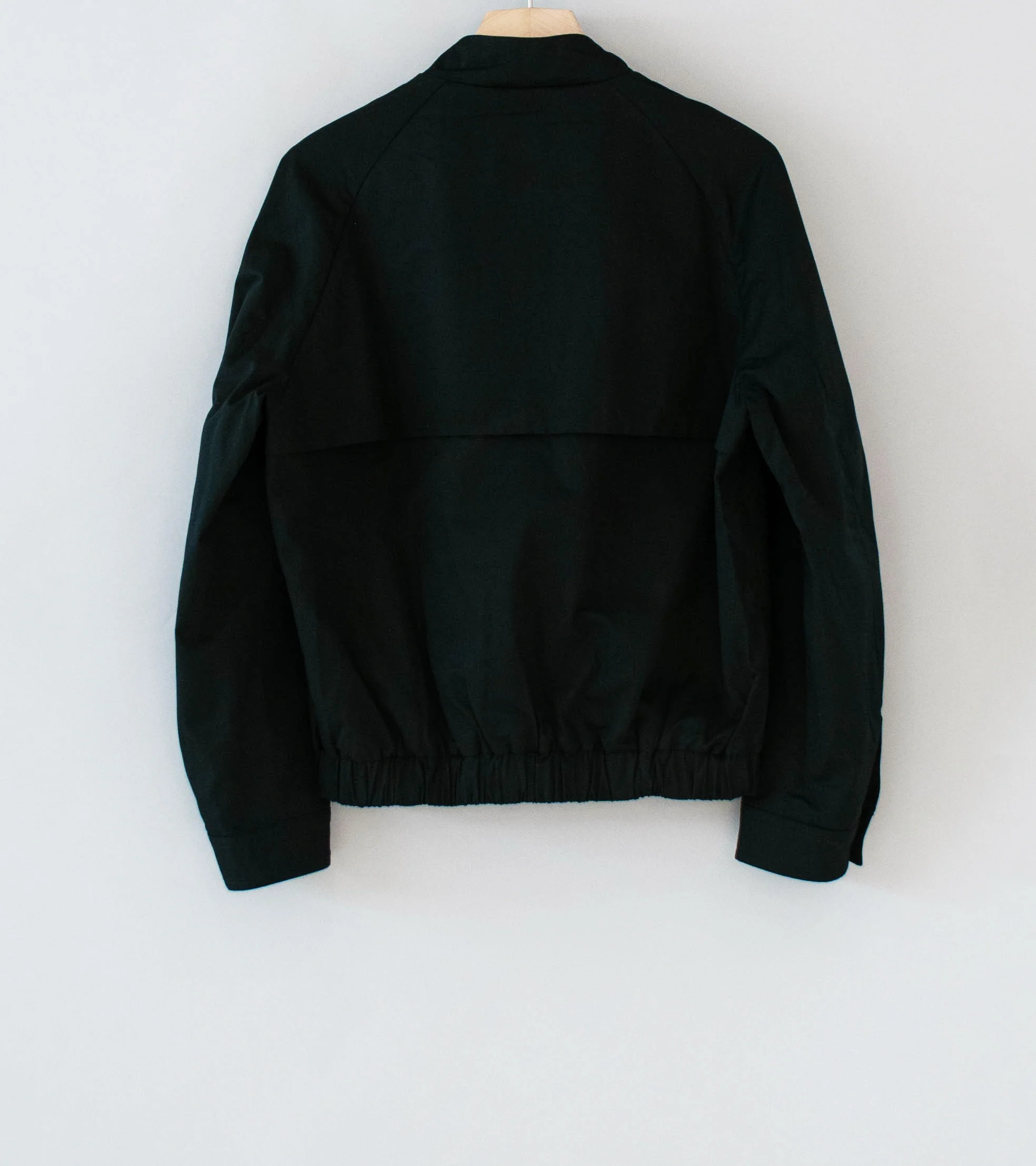 LII 'Cropped Jacket With Back Flap' (Black) - Image 8