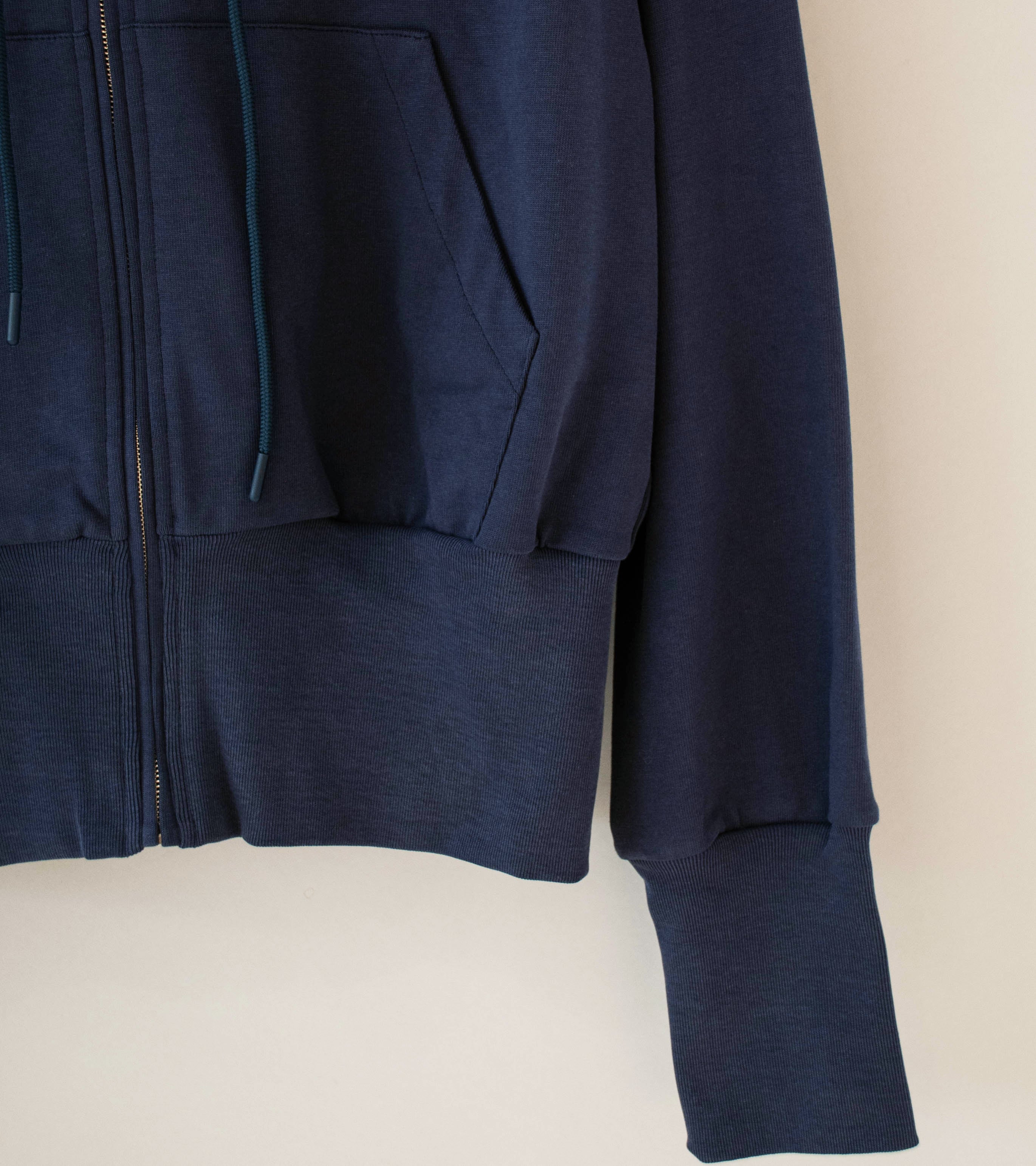 LII 'Wide Band Zip Hoodie' (Navy) - Image 3