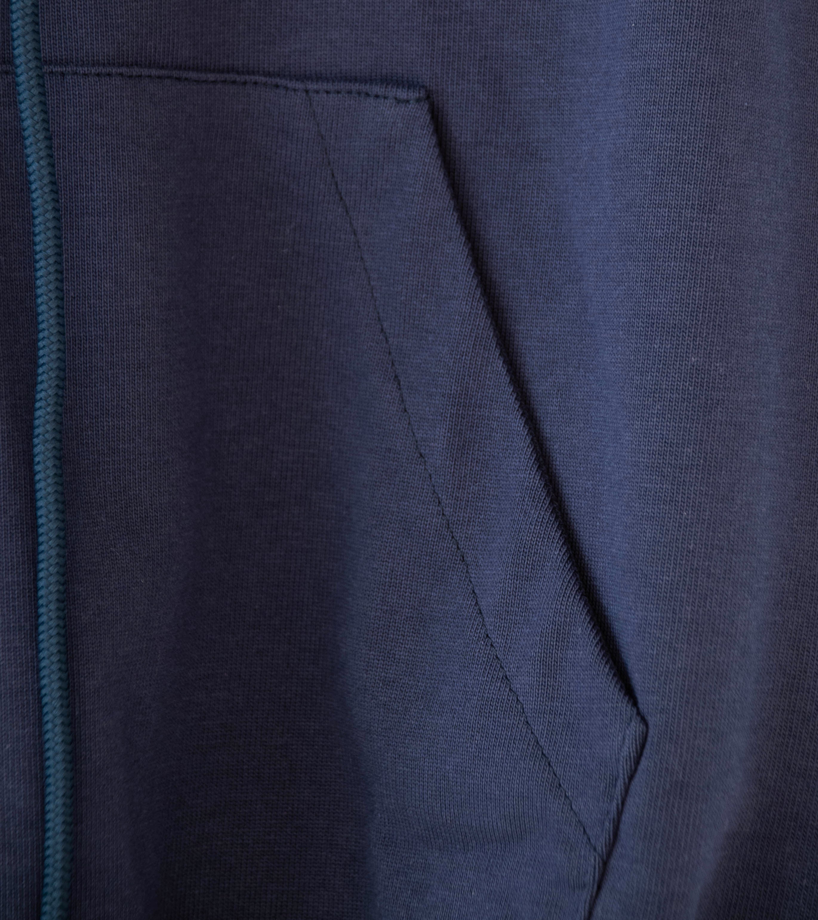 LII 'Wide Band Zip Hoodie' (Navy) - Image 4