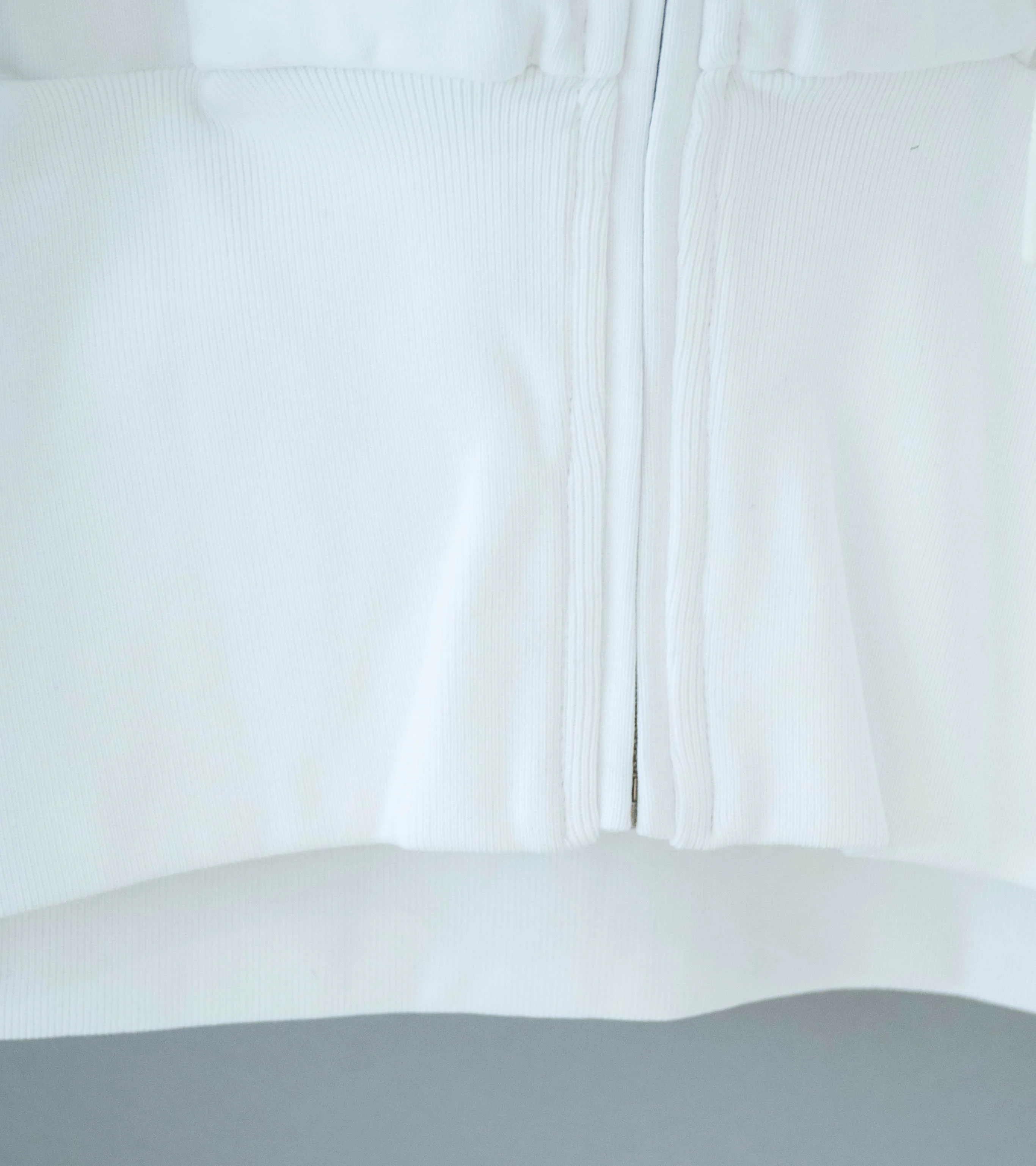 LII 'Wide Band Zip Hoodie' (White) - Image 5