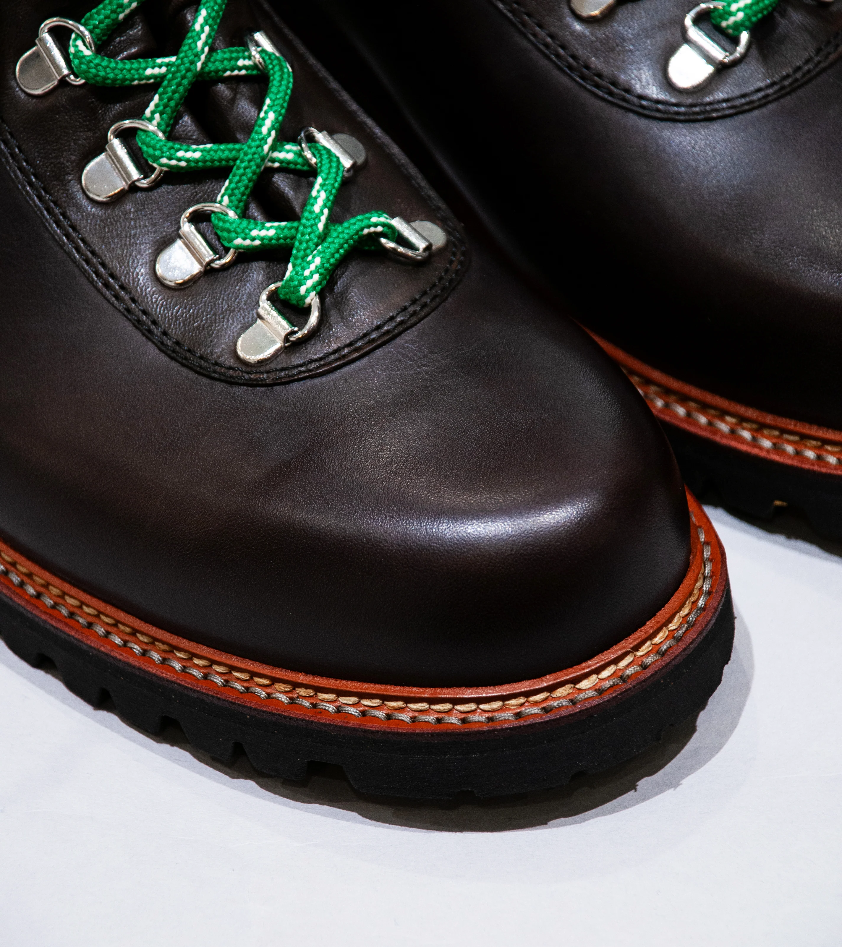 Ludwig Reiter 'Gebirgsjäger Boot' (Dark Brown Bark Tanned Leather) - Image 3