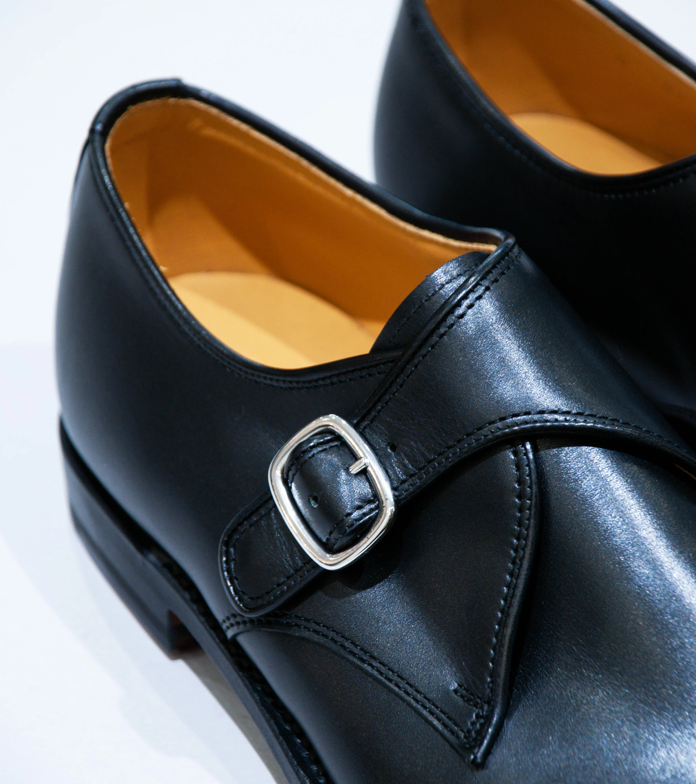 Ludwig Reiter 'Kapuziner Shoe' (Black Boxcalf Leather) - Image 3