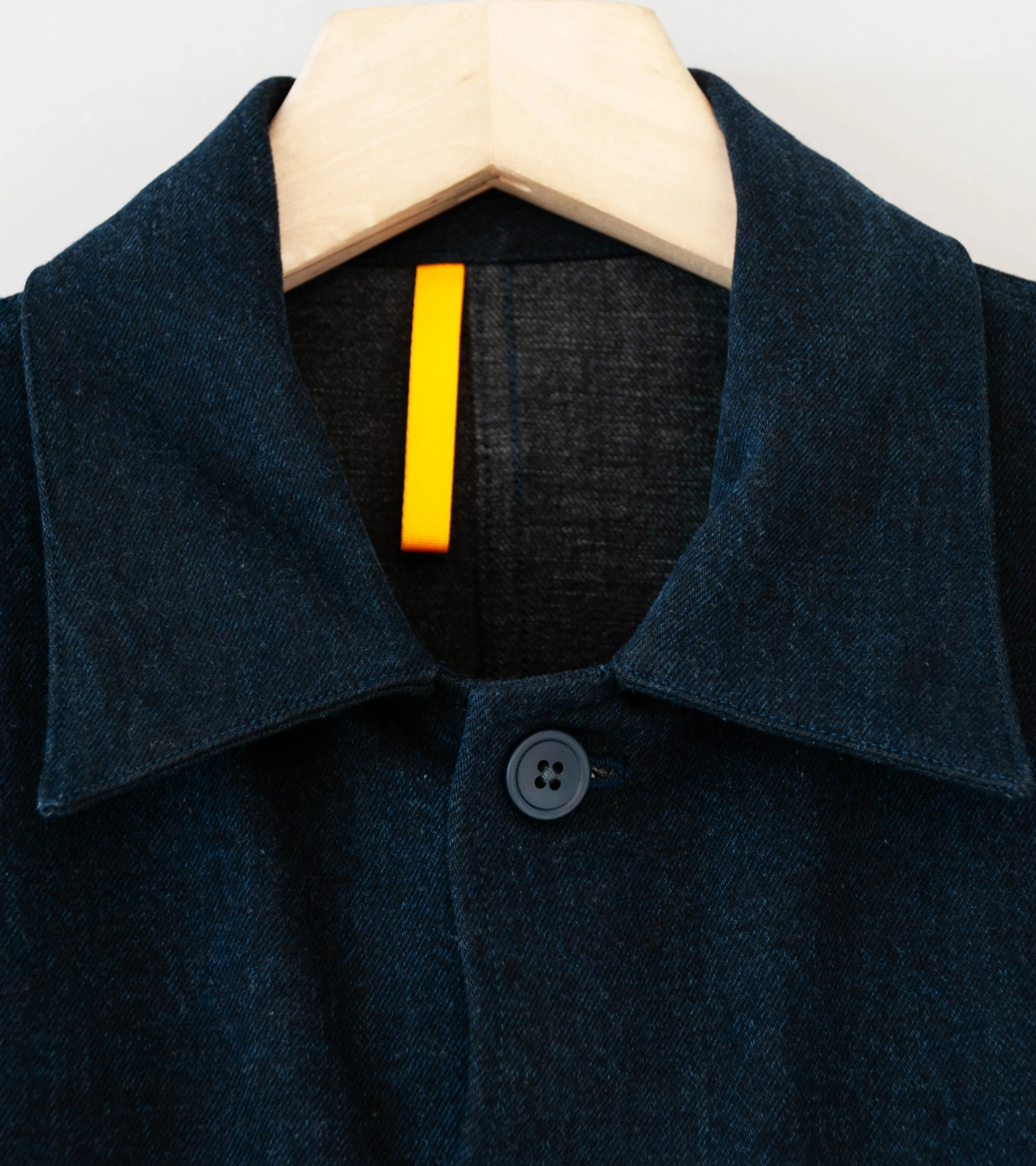 MAN-TLE 'R20 J2 Jebok Jacket' (Blue Sumi Organic Denim) - Image 6