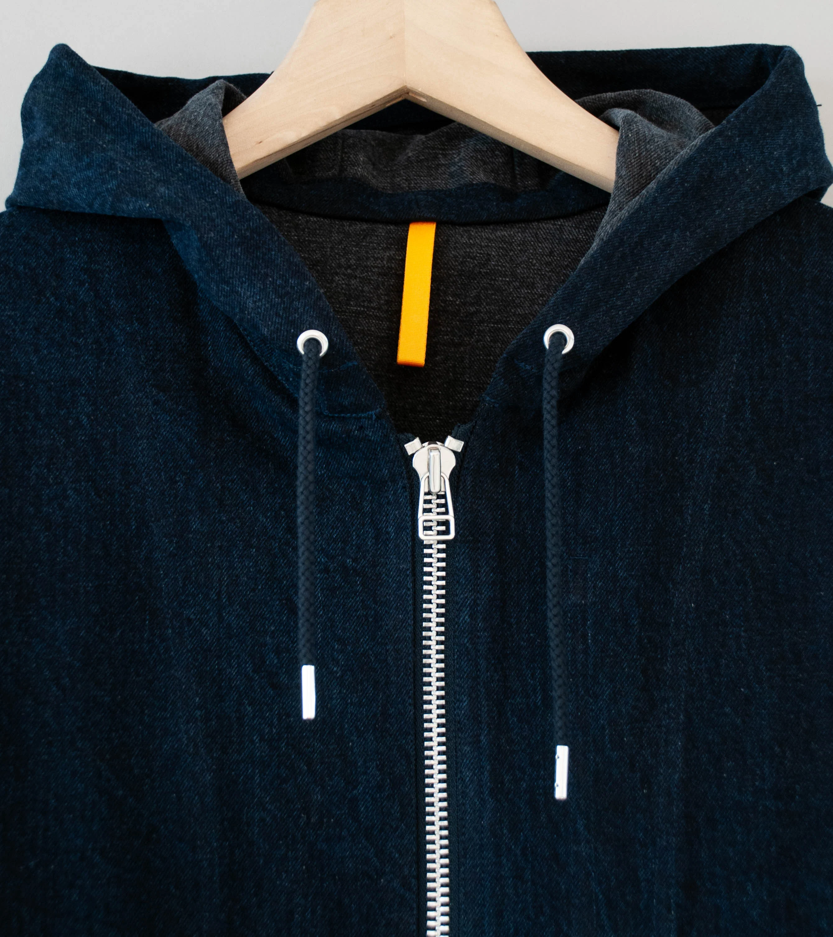 MAN-TLE 'R20 J3 Jebok Parka' (Blue Sumi Organic Denim) - Image 7