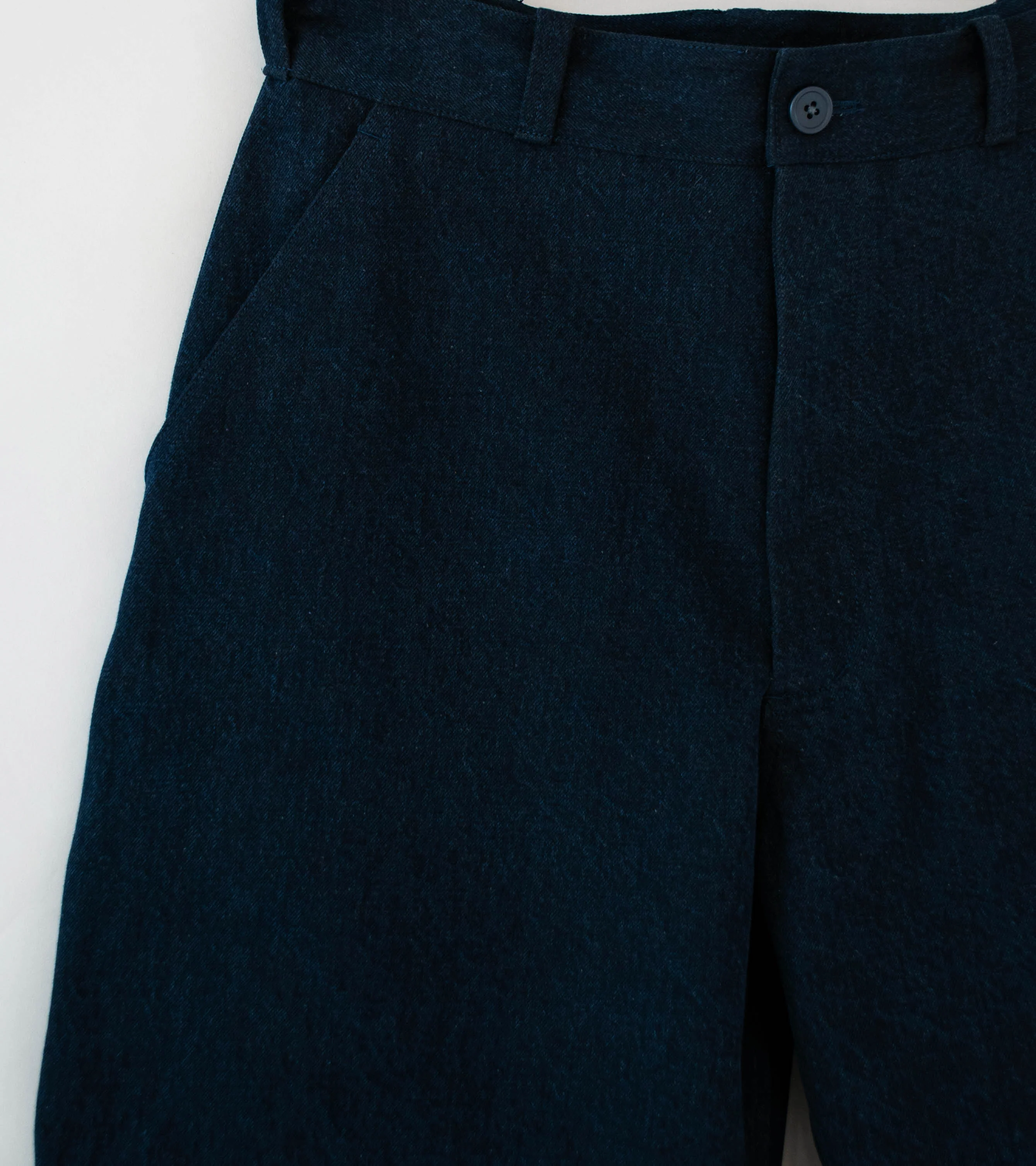 MAN-TLE 'R20 J5 Jebok Pants' (Blue Sumi Organic Denim) - Image 2