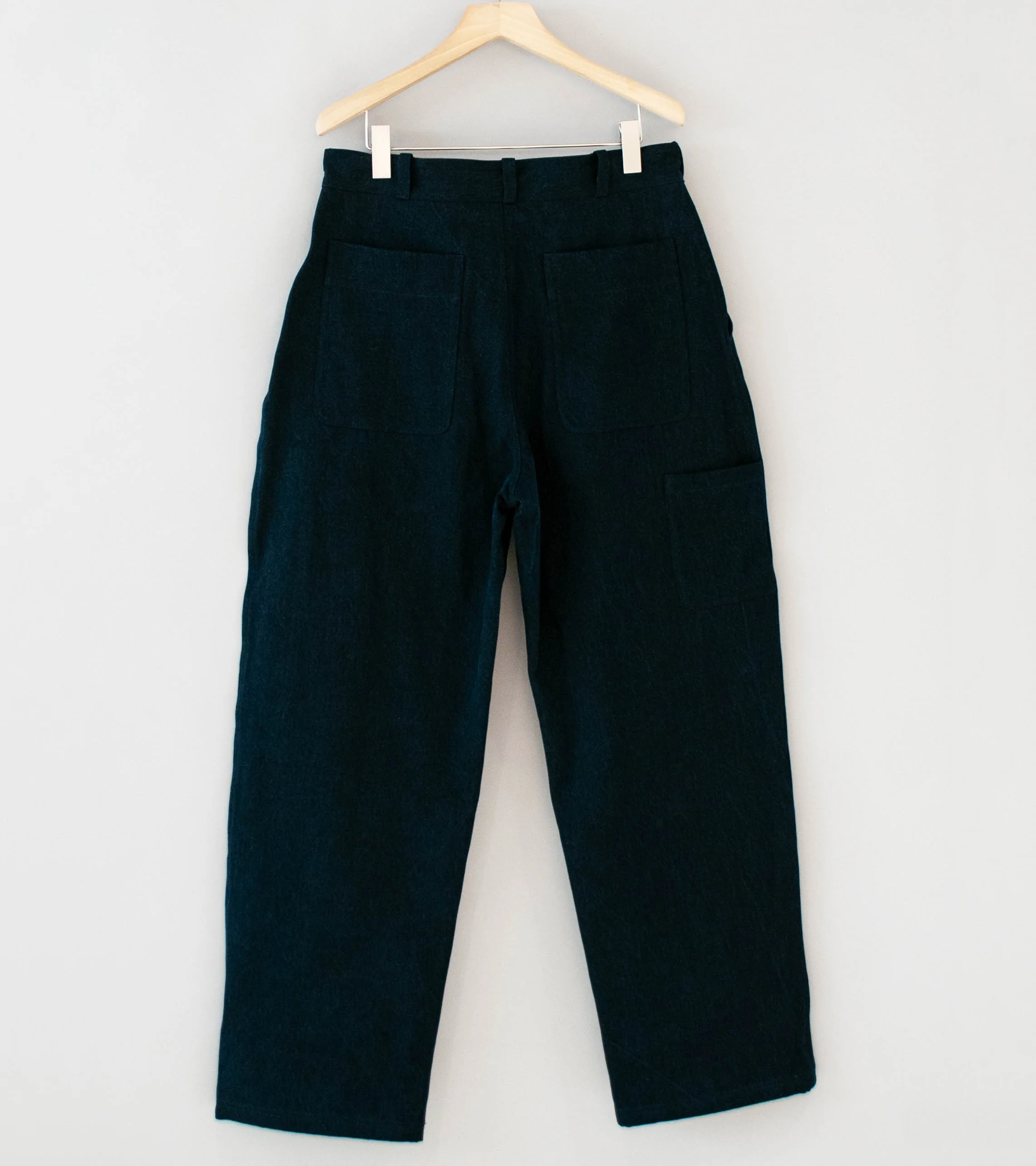 MAN-TLE 'R20 J5 Jebok Pants' (Blue Sumi Organic Denim) - Image 5