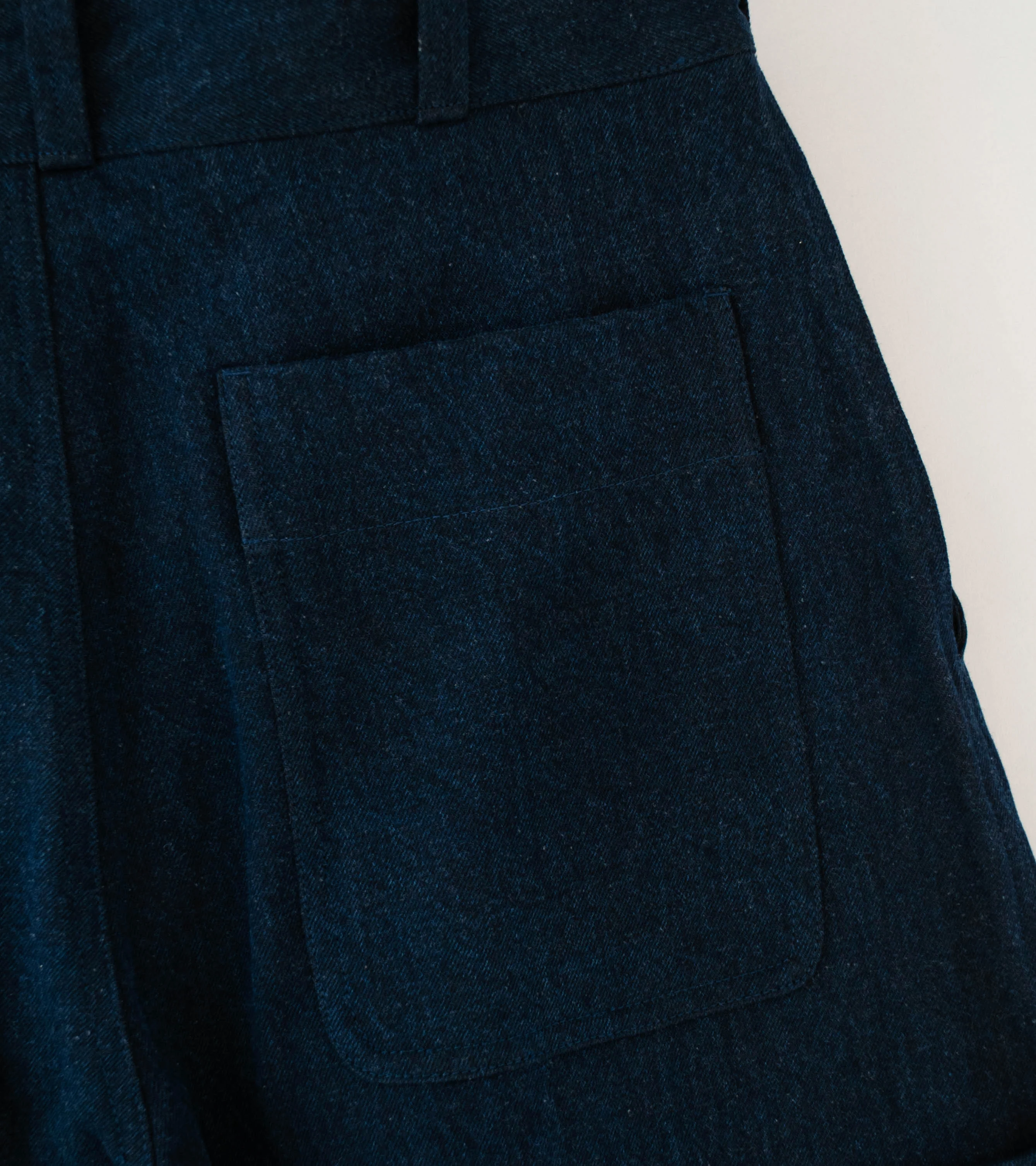 MAN-TLE 'R20 J5 Jebok Pants' (Blue Sumi Organic Denim) - Image 6
