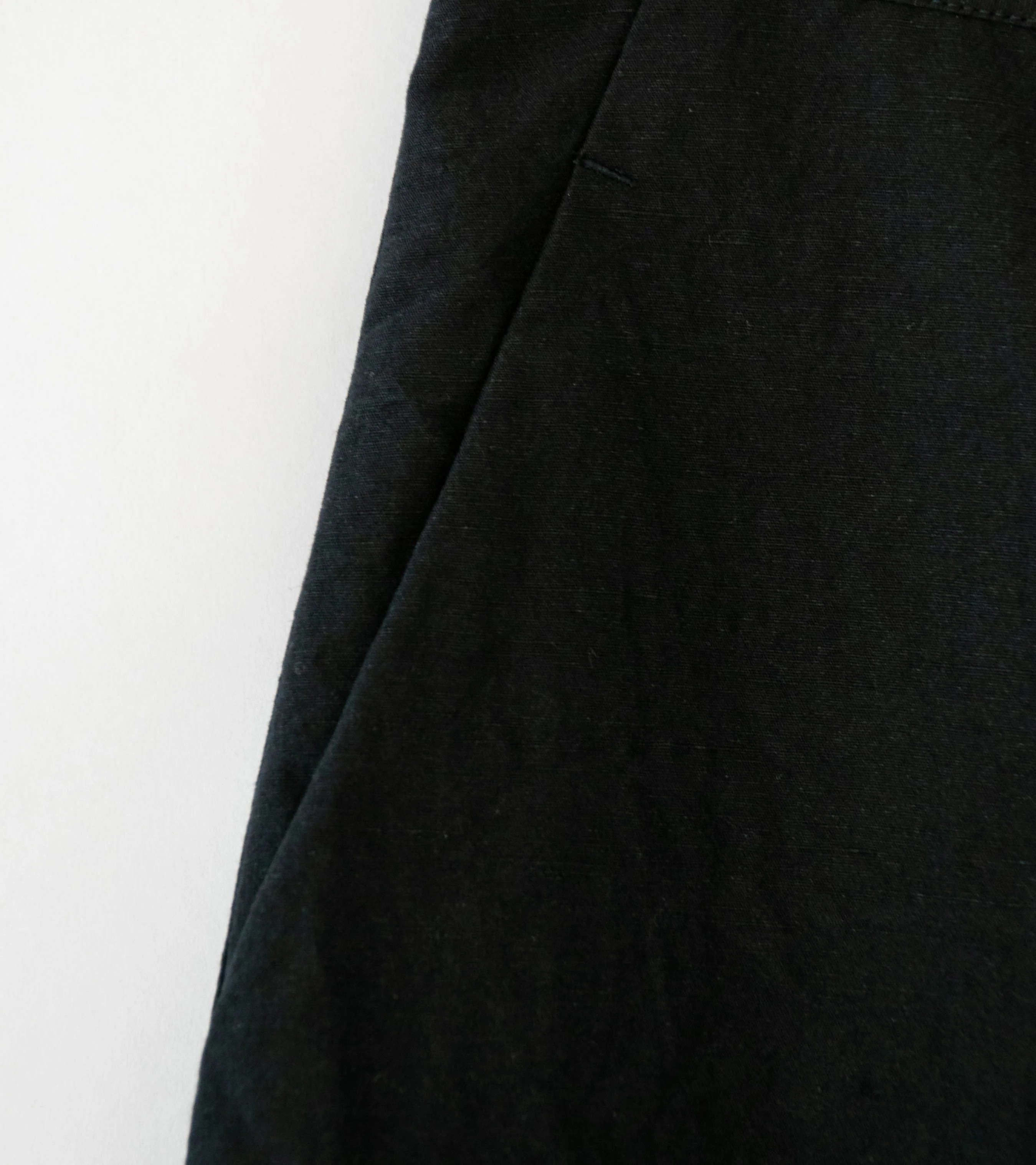 MAN-TLE 'R20 P4 Wide Pants' (Black Linen) - Image 3