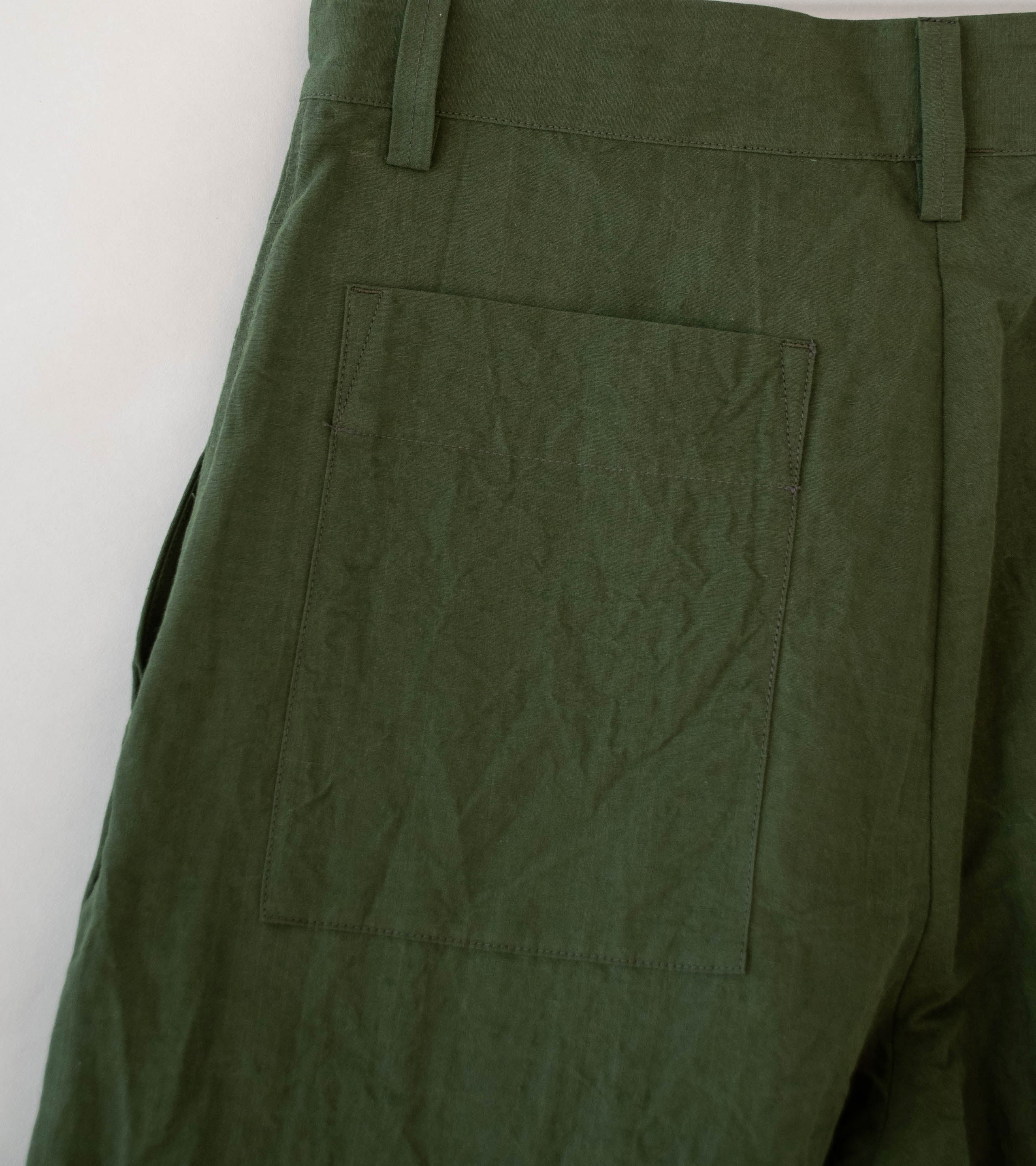 MAN-TLE 'R20 P4 Wide Pants' (Woodland Linen) - Image 6