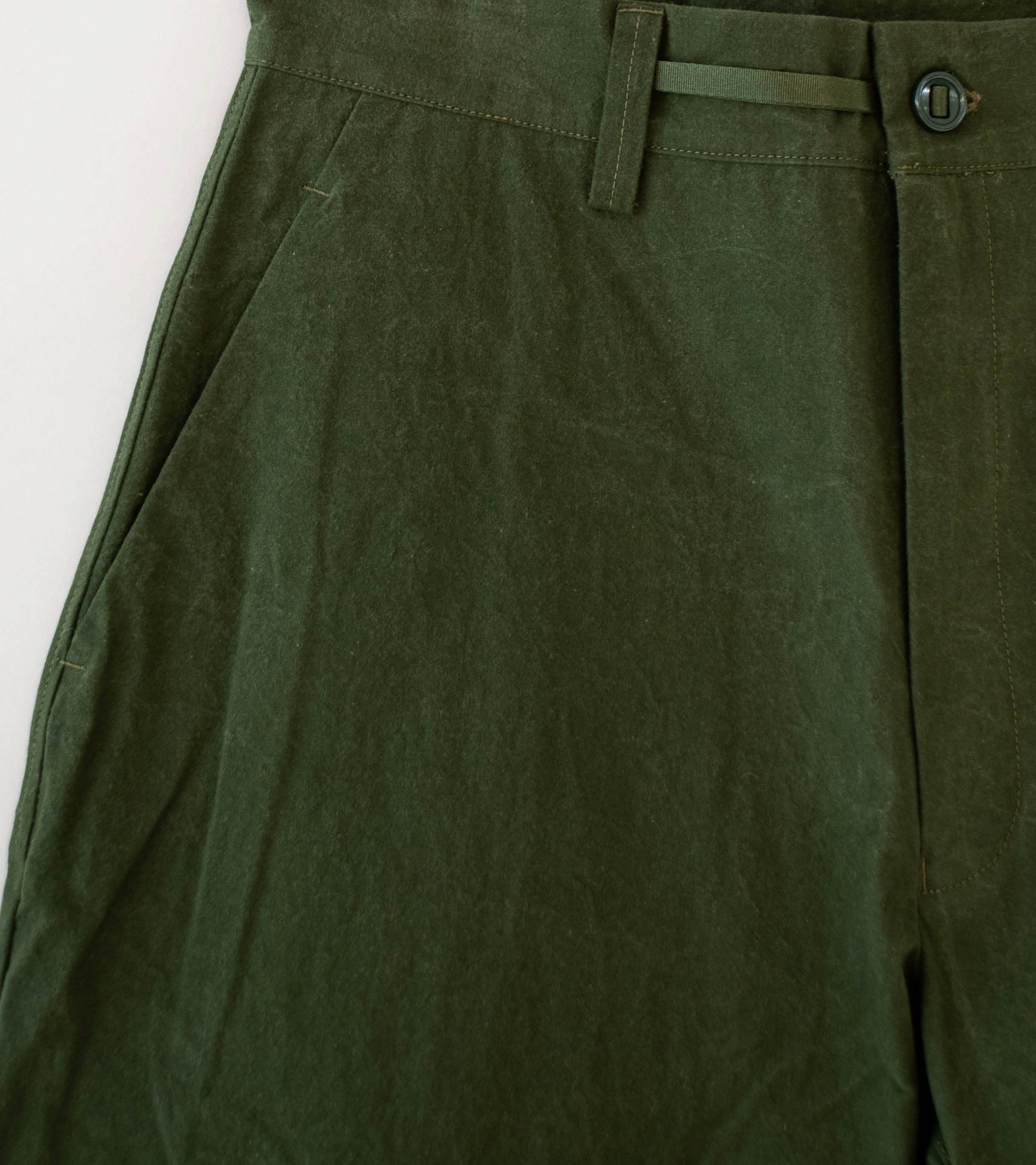 MAN-TLE 'R20 P4 Wide Pants' (Woodland Wax) - Image 2