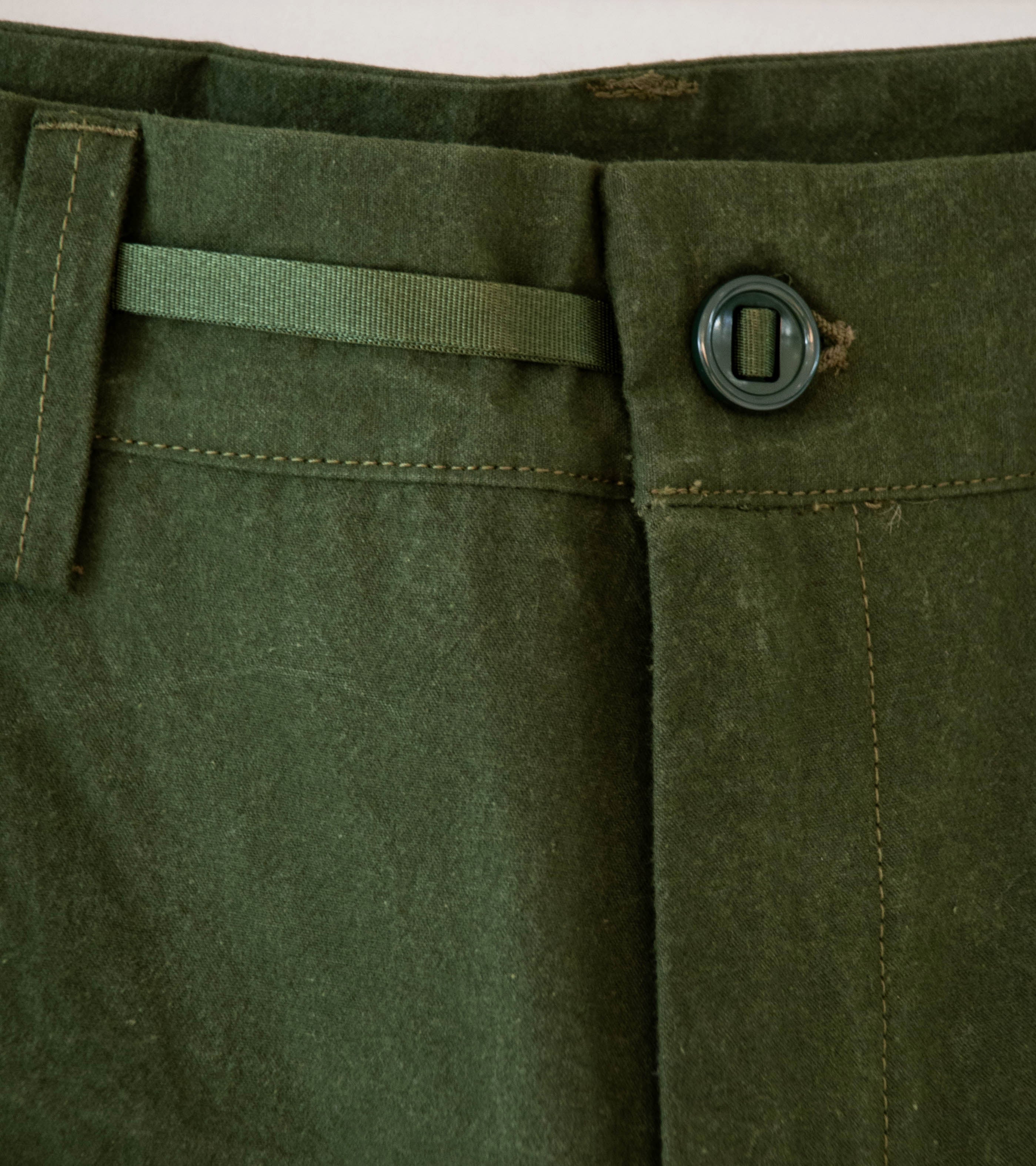 MAN-TLE 'R20 P4 Wide Pants' (Woodland Wax) - Image 4