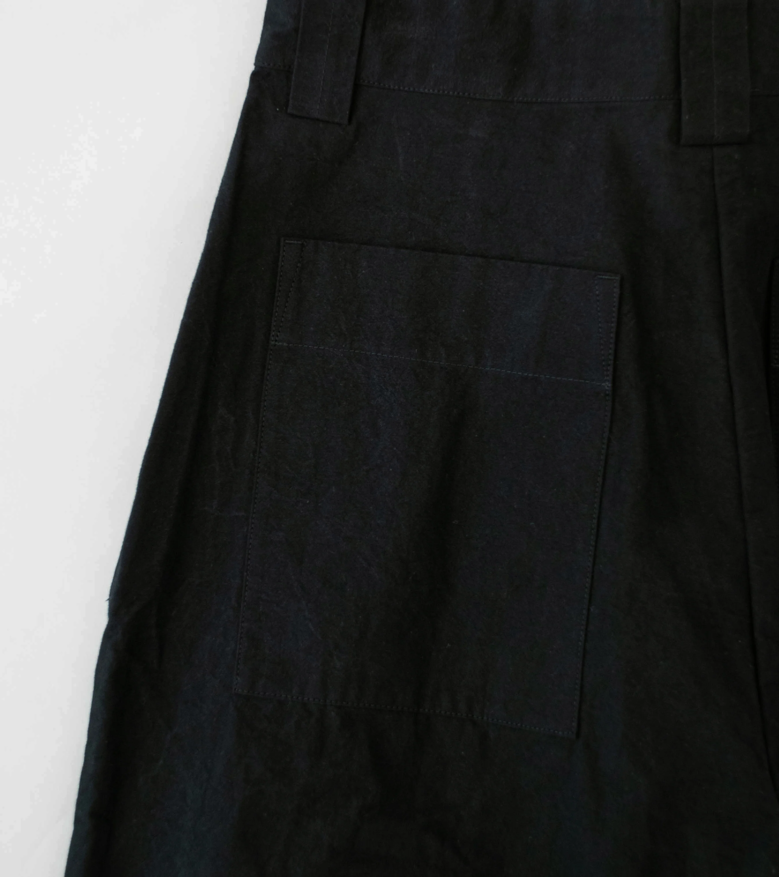 MAN-TLE 'R20 P8 Sail Pants' (Black Wax) - Image 6