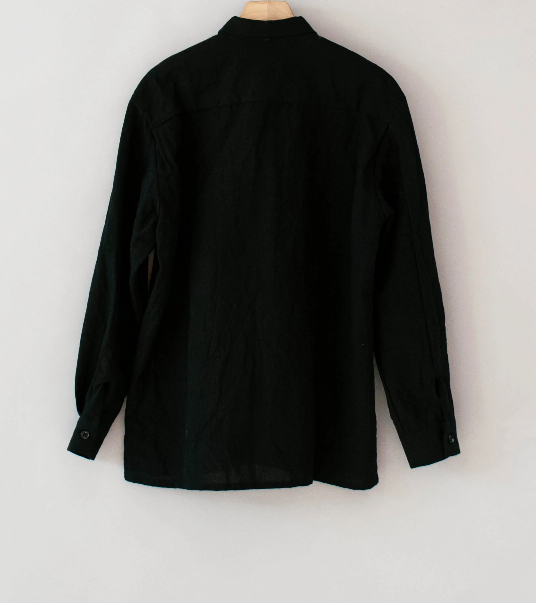 MAN-TLE 'R20 S1 New Shirt 1' (Black Linen) - Image 5