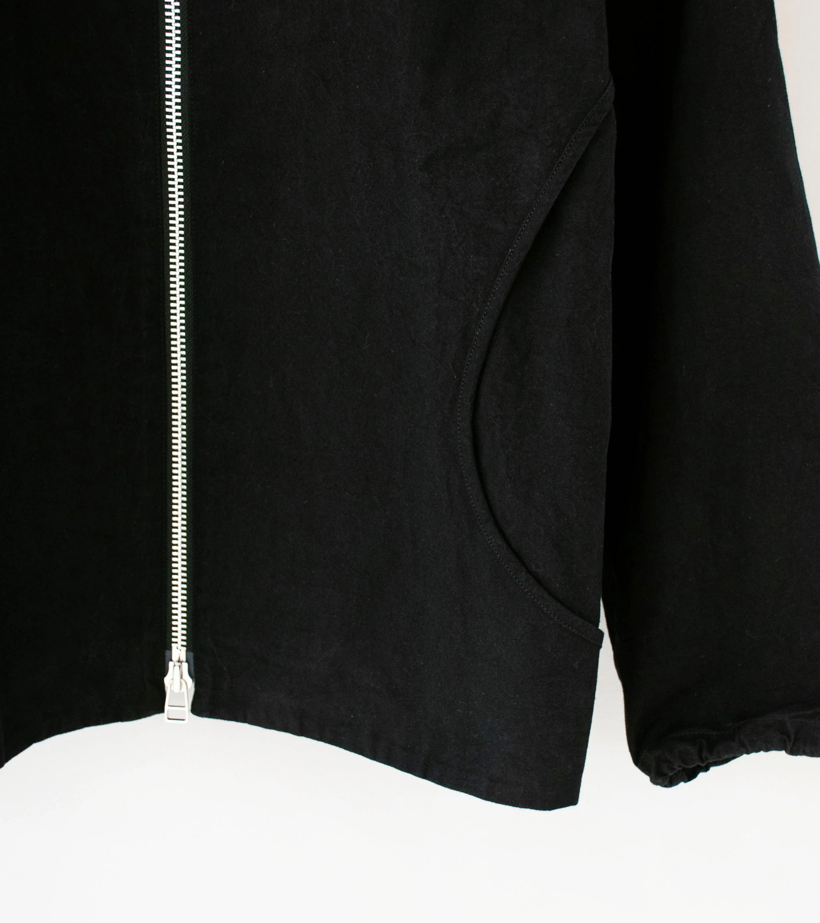 MAN-TLE 'R0 S3 Scoop Shirt' (Black Wax) - Image 3