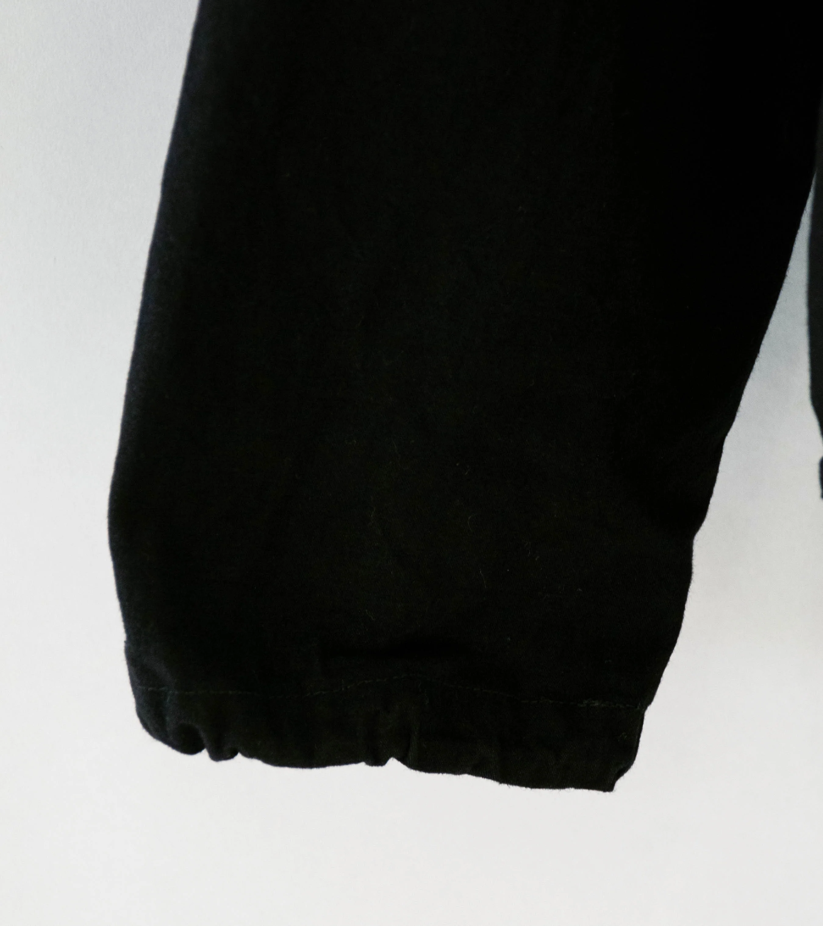 MAN-TLE 'R0 S3 Scoop Shirt' (Black Wax) - Image 6