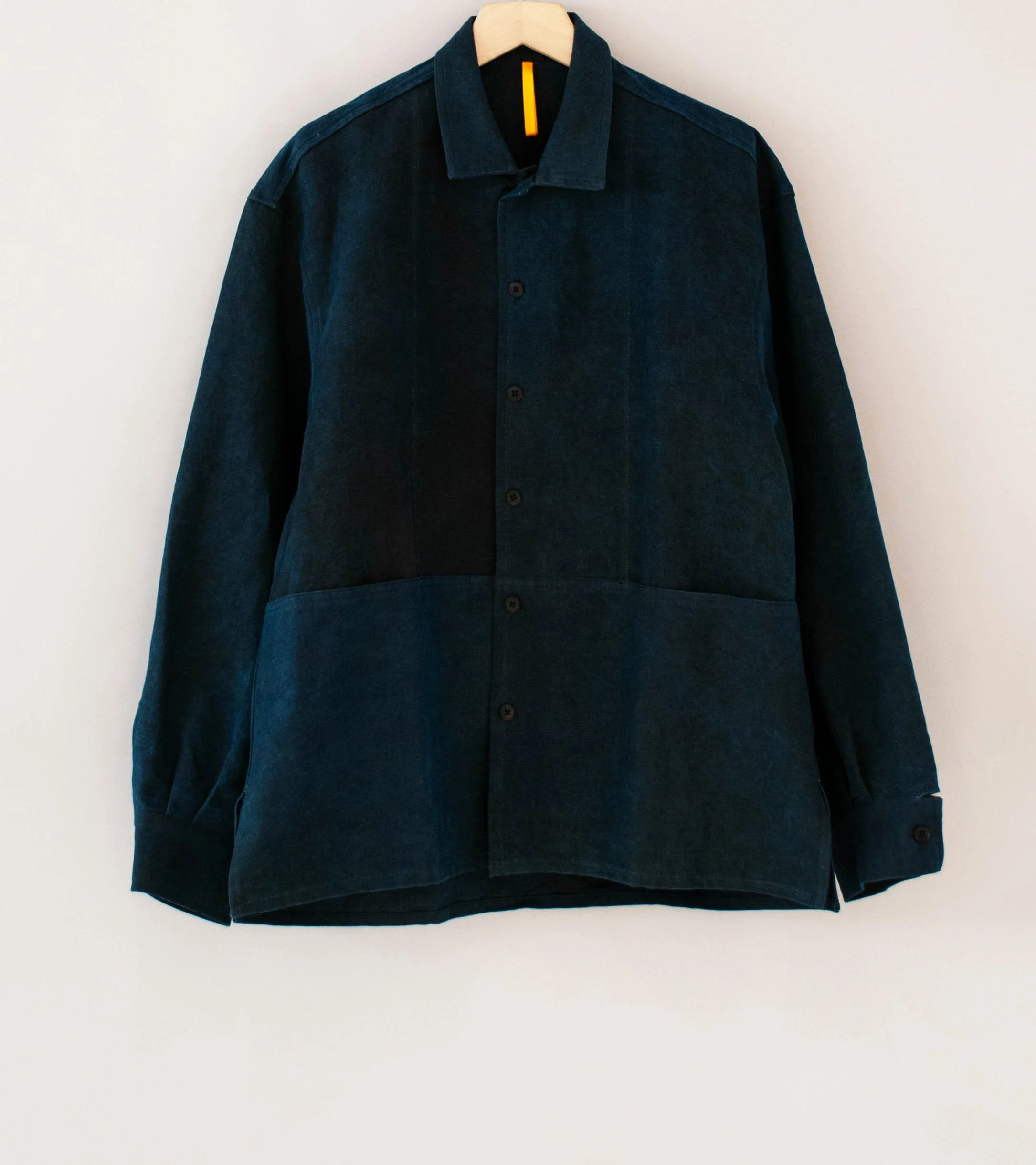 MAN-TLE 'R20 S5 Shop Shirt' (Sumi Indigo Double Cloth)
