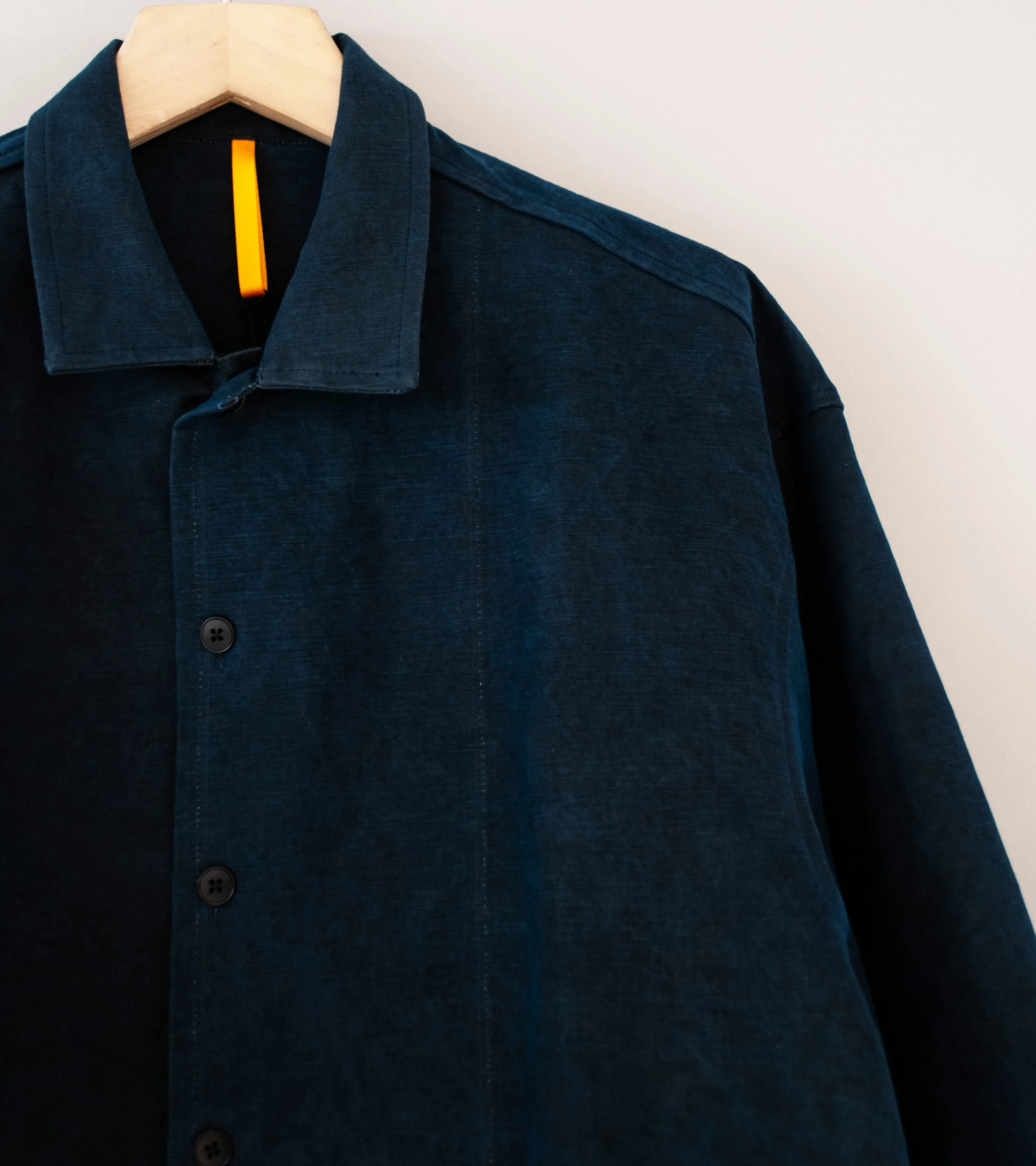 MAN-TLE 'R20 S5 Shop Shirt' (Sumi Indigo Double Cloth) - Image 2