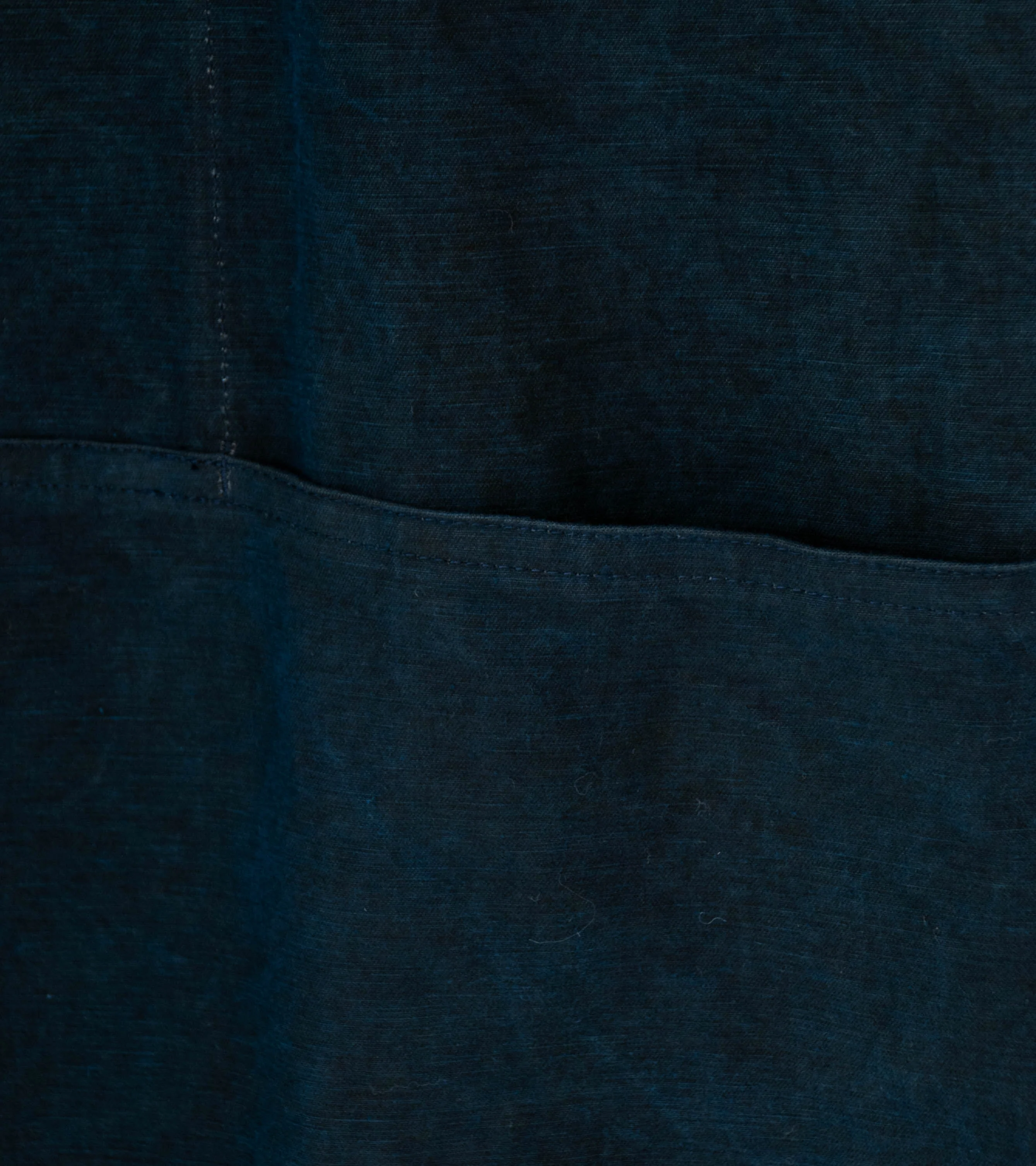 MAN-TLE 'R20 S5 Shop Shirt' (Sumi Indigo Double Cloth) - Image 4
