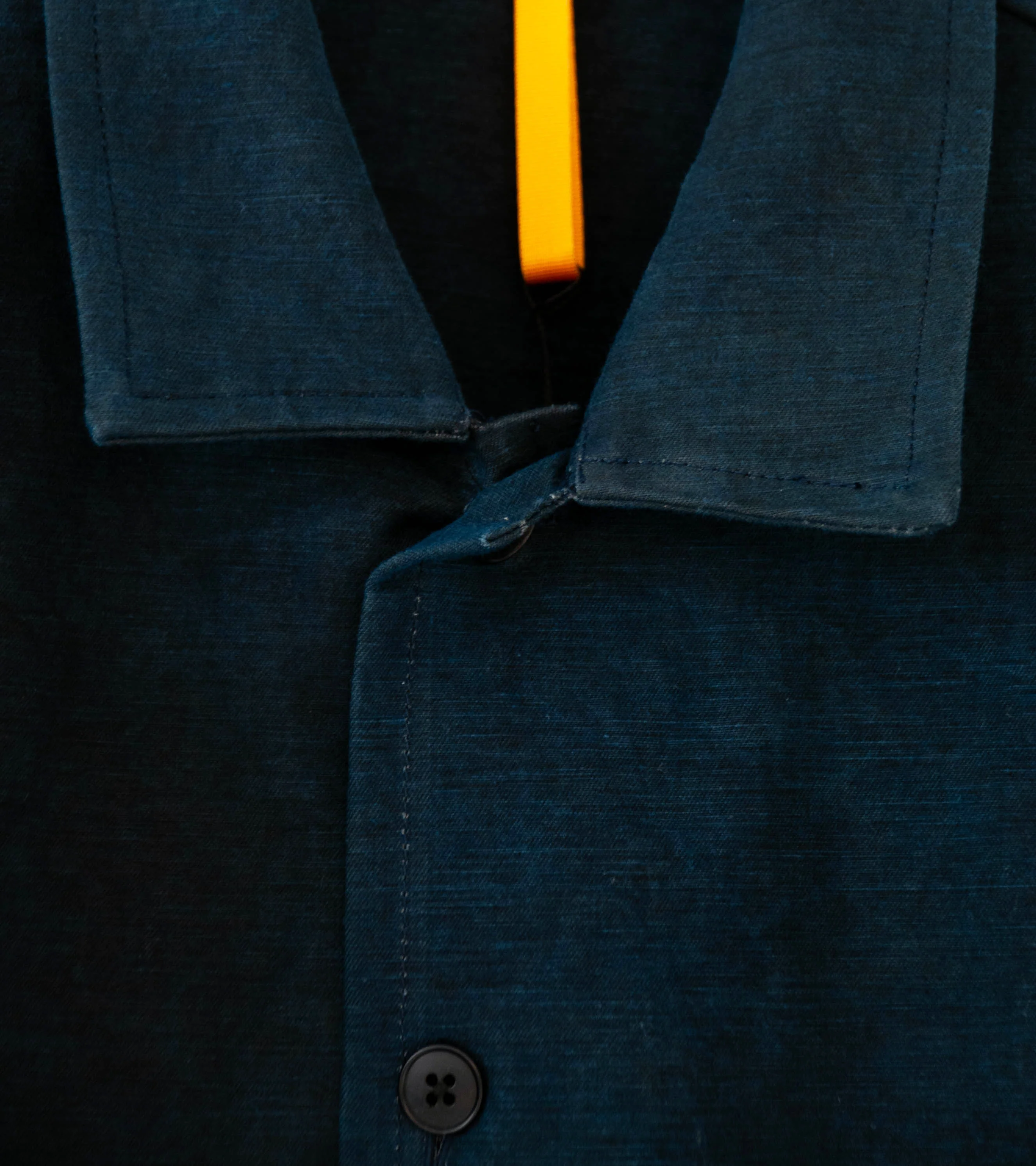 MAN-TLE 'R20 S5 Shop Shirt' (Sumi Indigo Double Cloth) - Image 6