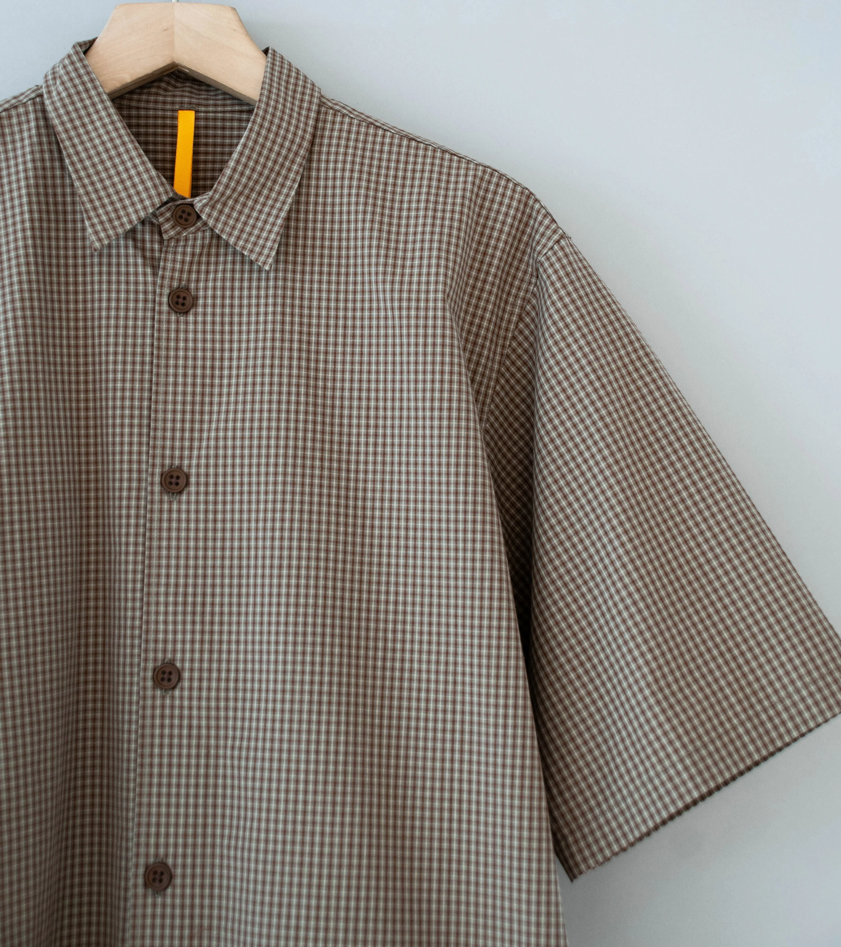 MAN-TLE 'R20 S9 S/S Weather Shirt' (Garden Grid) - Image 2