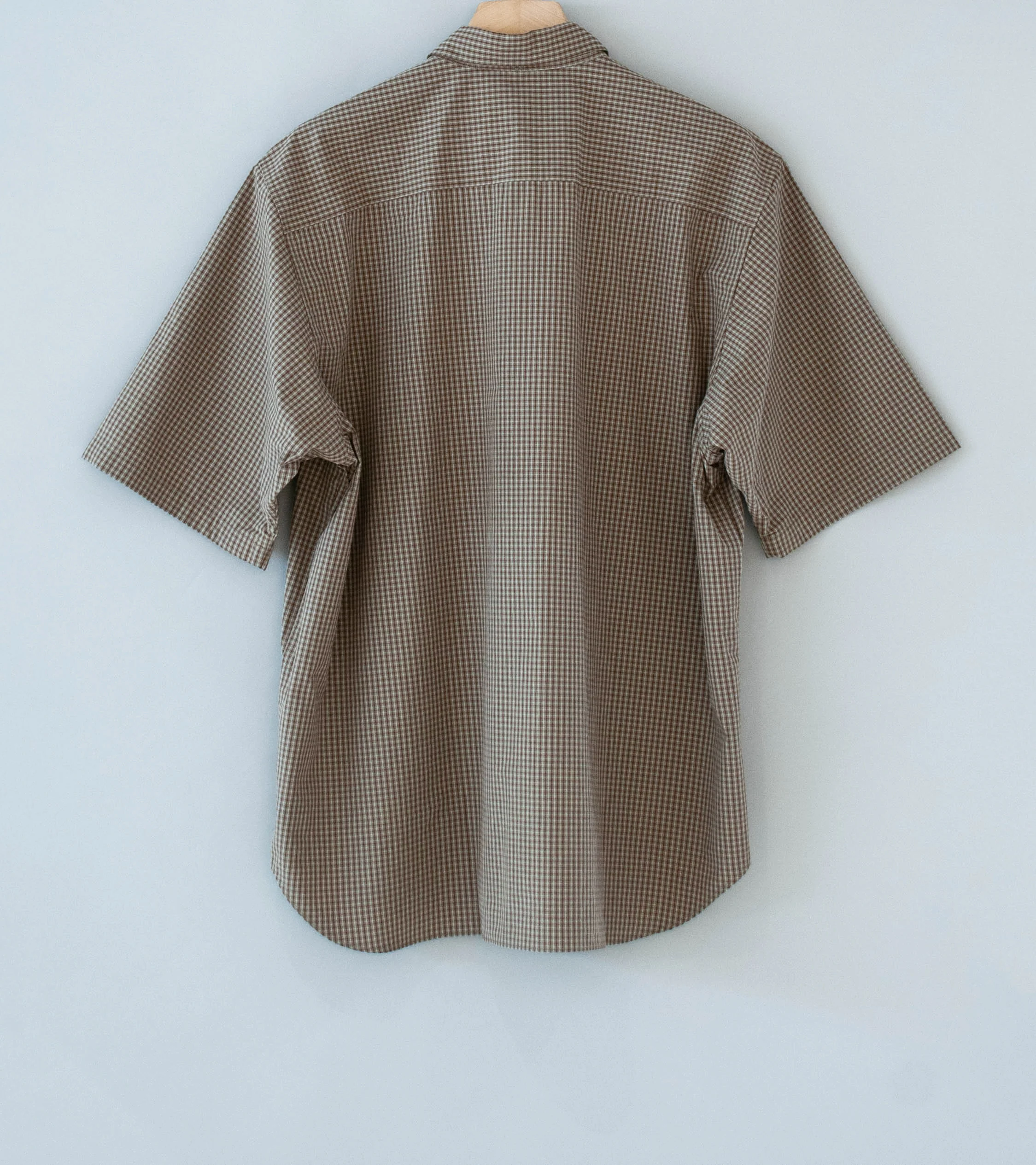 MAN-TLE 'R20 S9 S/S Weather Shirt' (Garden Grid) - Image 5