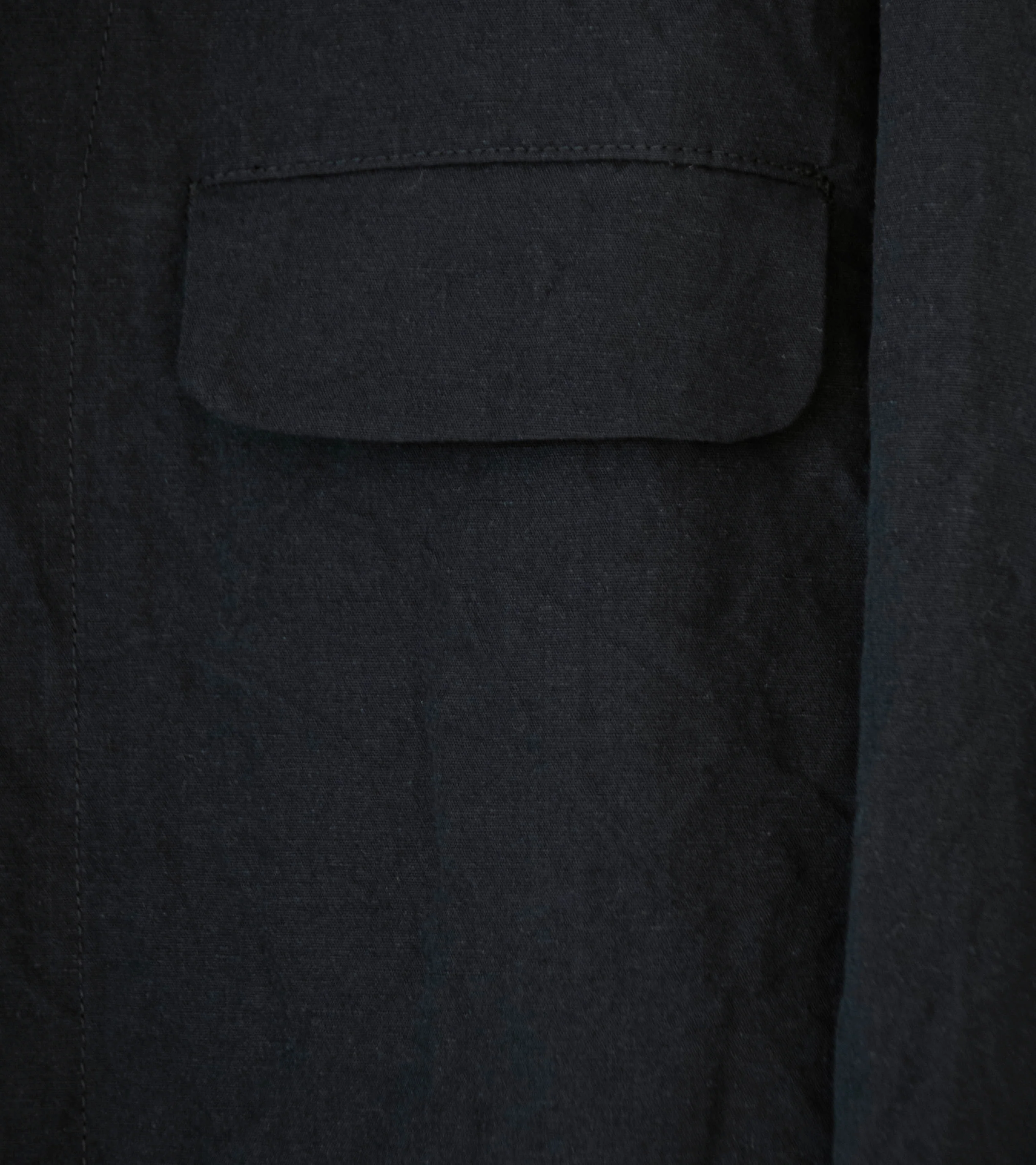 MAN-TLE 'R20 Y4 Big Blazer' (Black Linen) - Image 4