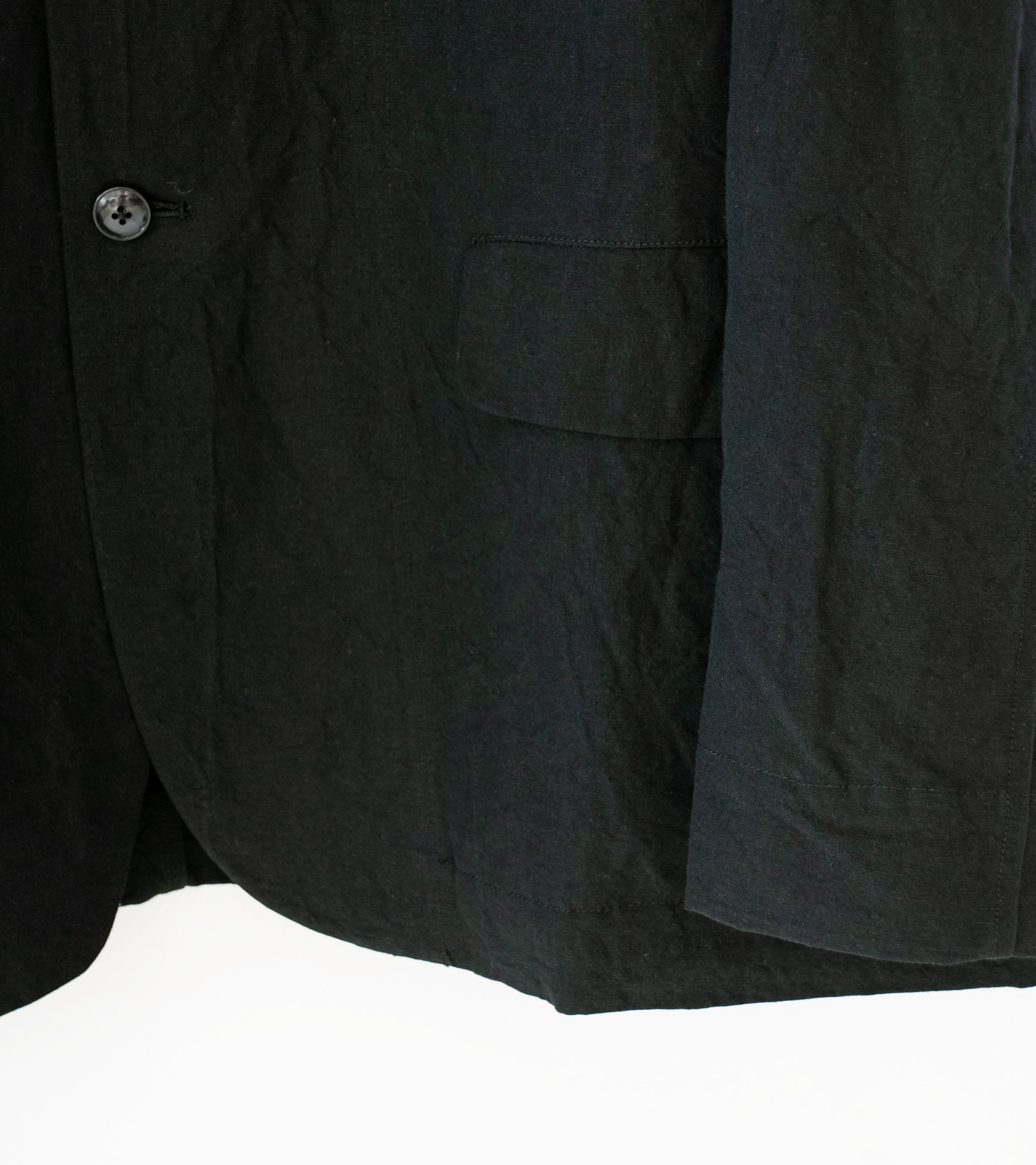MAN-TLE 'R20 Y4 Big Blazer' (Black Linen) - Image 5