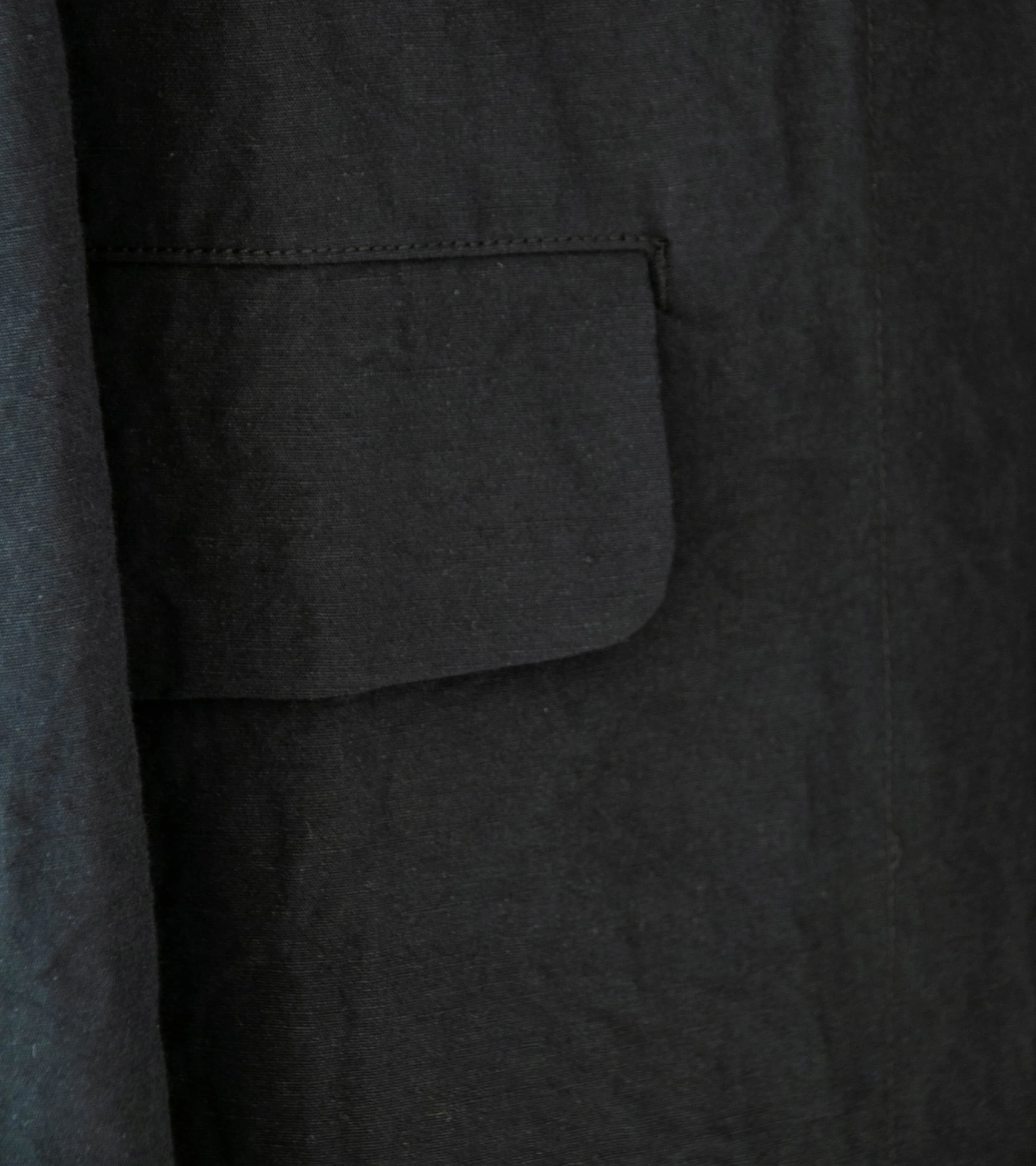 MAN-TLE 'R20 Y4 Big Blazer' (Black Linen) - Image 6