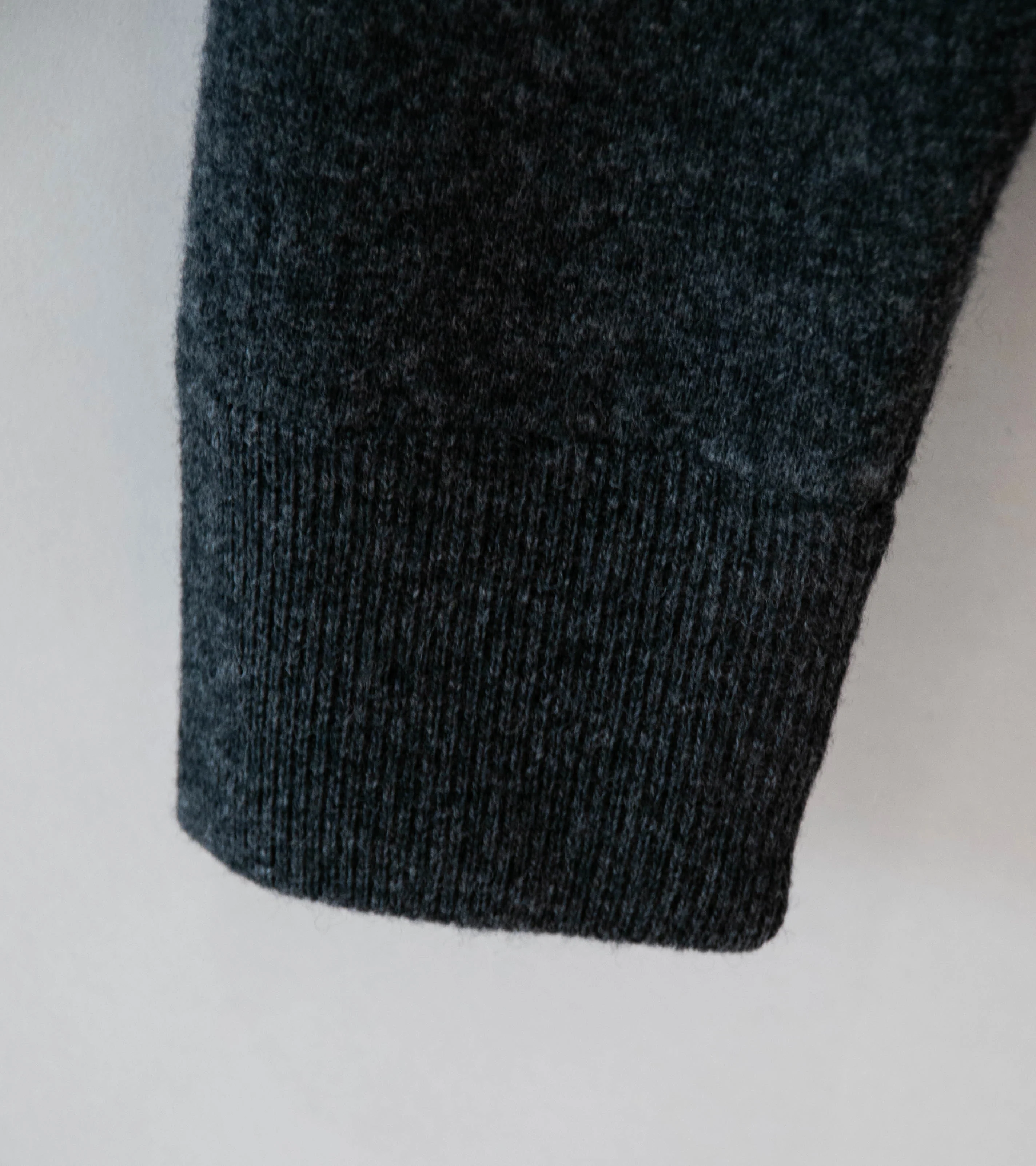 Margaret Howell 'Bonded Sweatshirt' (Storm Grey Cashmere Merino) - Image 4