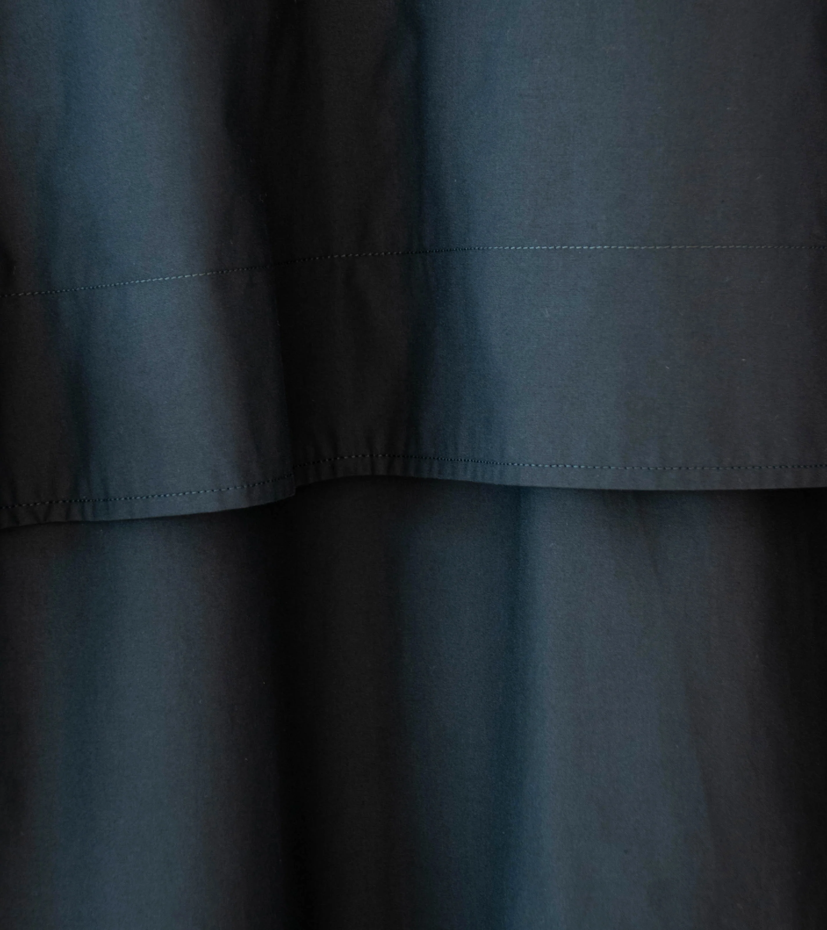 Margaret Howell 'Lightweight Mac' (Black Ventile Dry Cotton Poplin) - Image 10