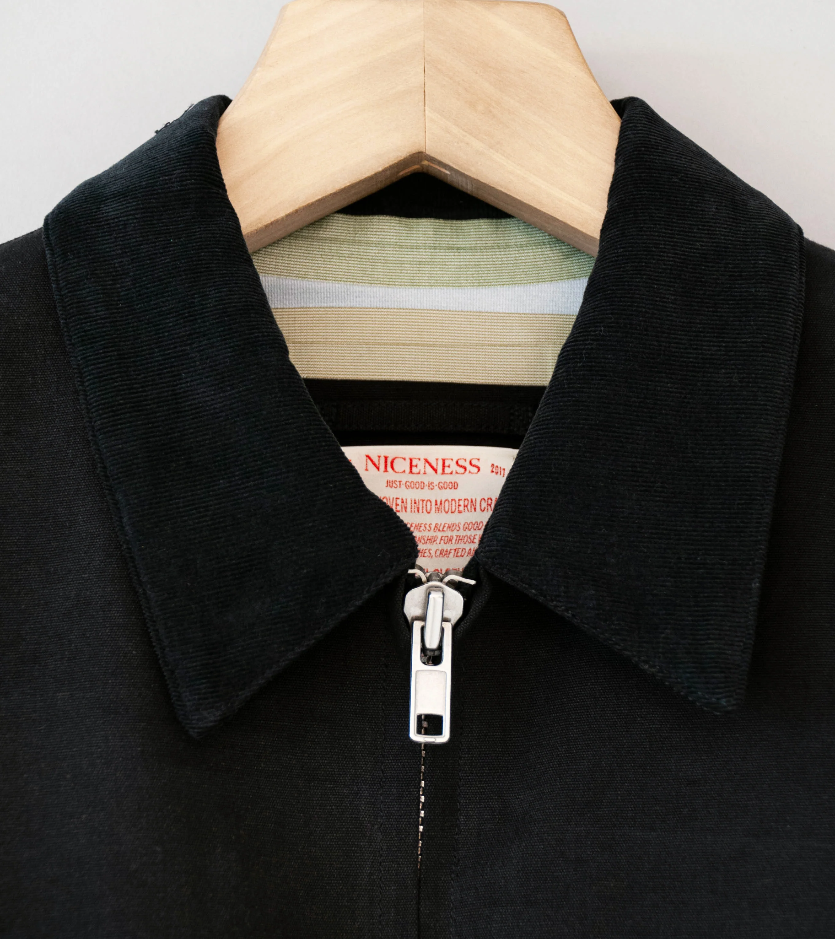 Niceness 'BURDEN 3-Layer Work Jacket' (Black) - Image 9
